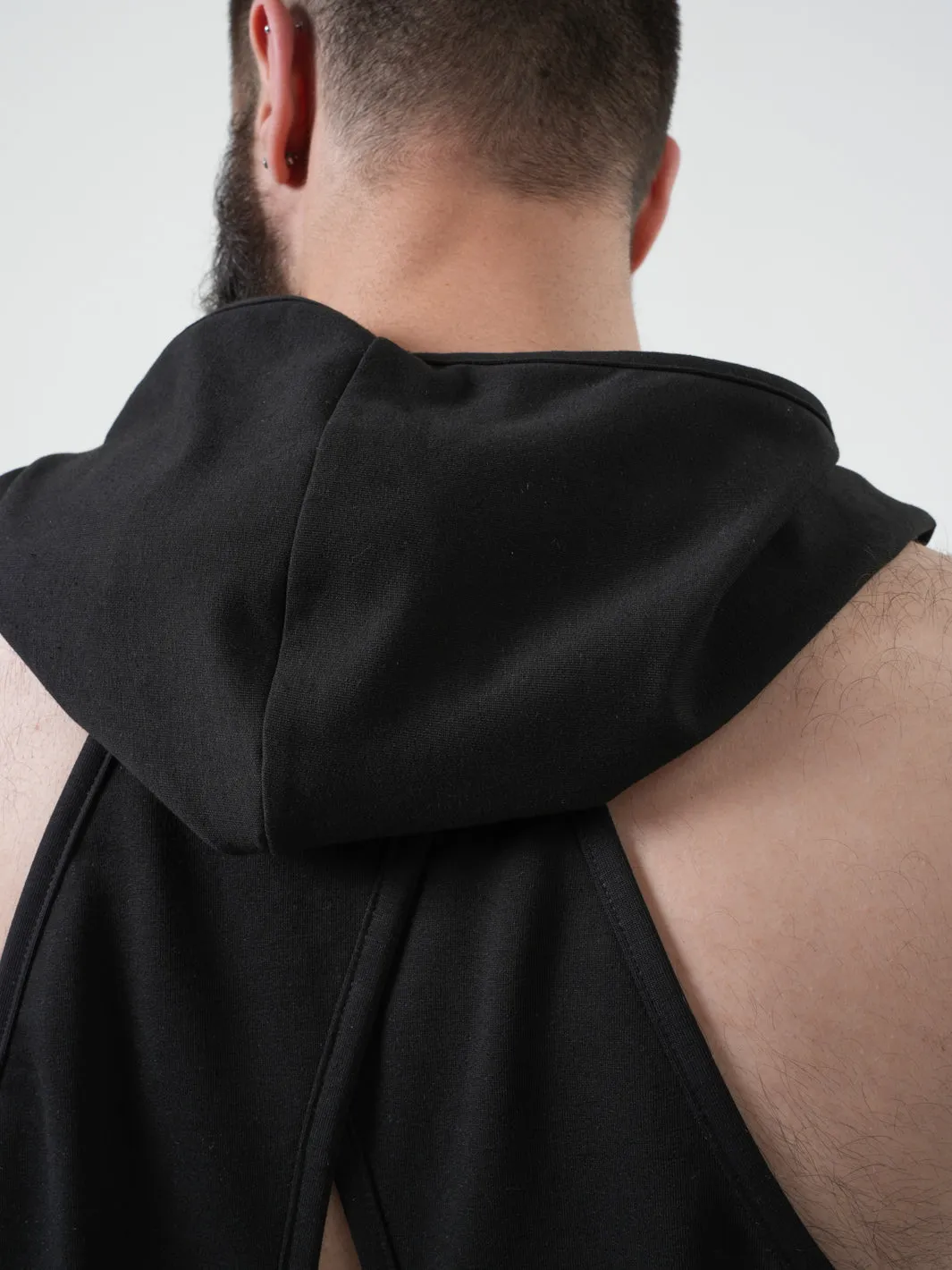 Hooded Mens Vest