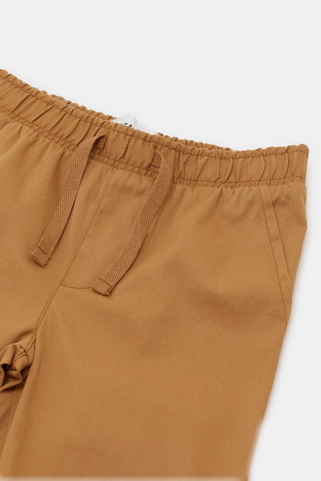 Infant Boys Brown Chino Jogger