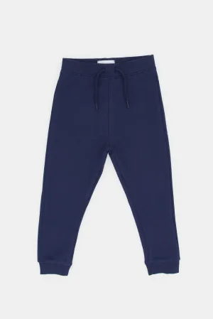 Infant Boys Navy Jogger Pants