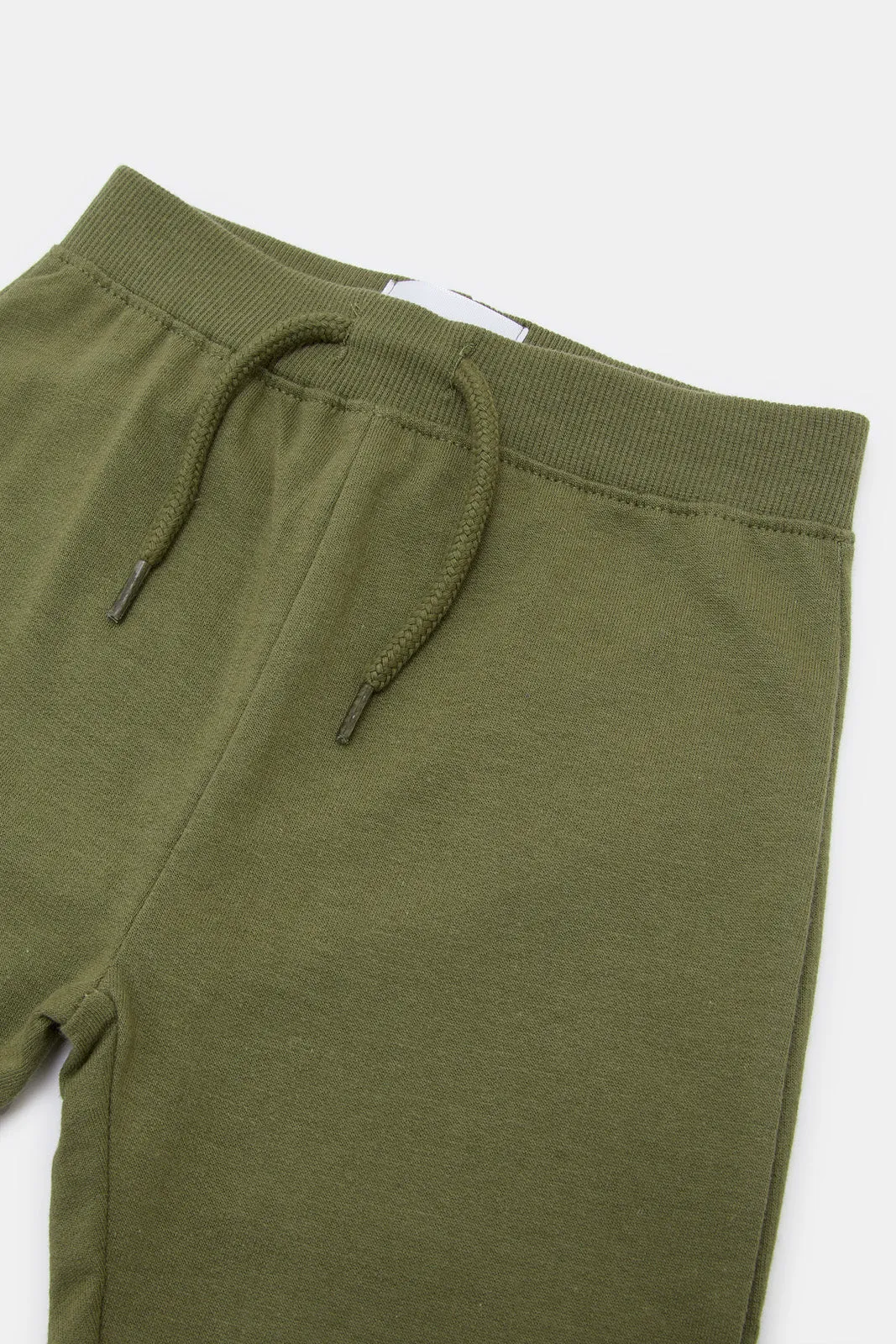 Infant Boys Olive Jogger Pants