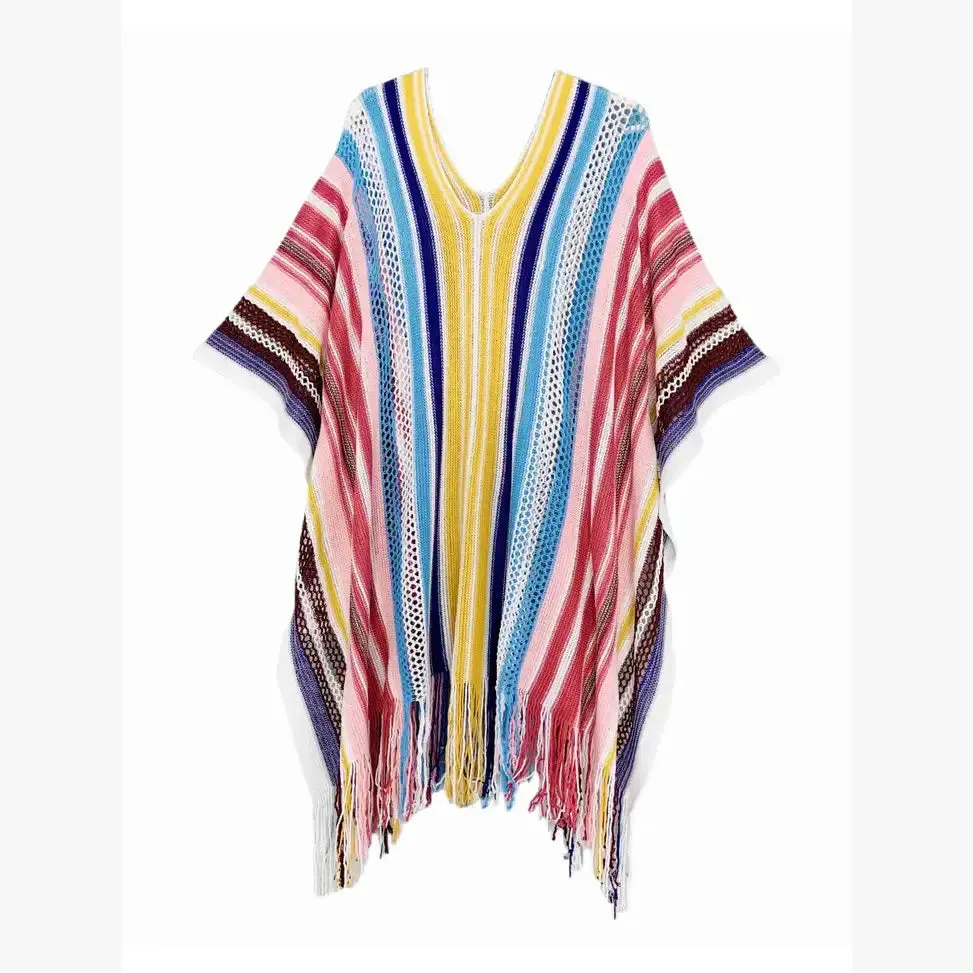 JC063325 Two-Way Pull-Over Poncho/Scarf