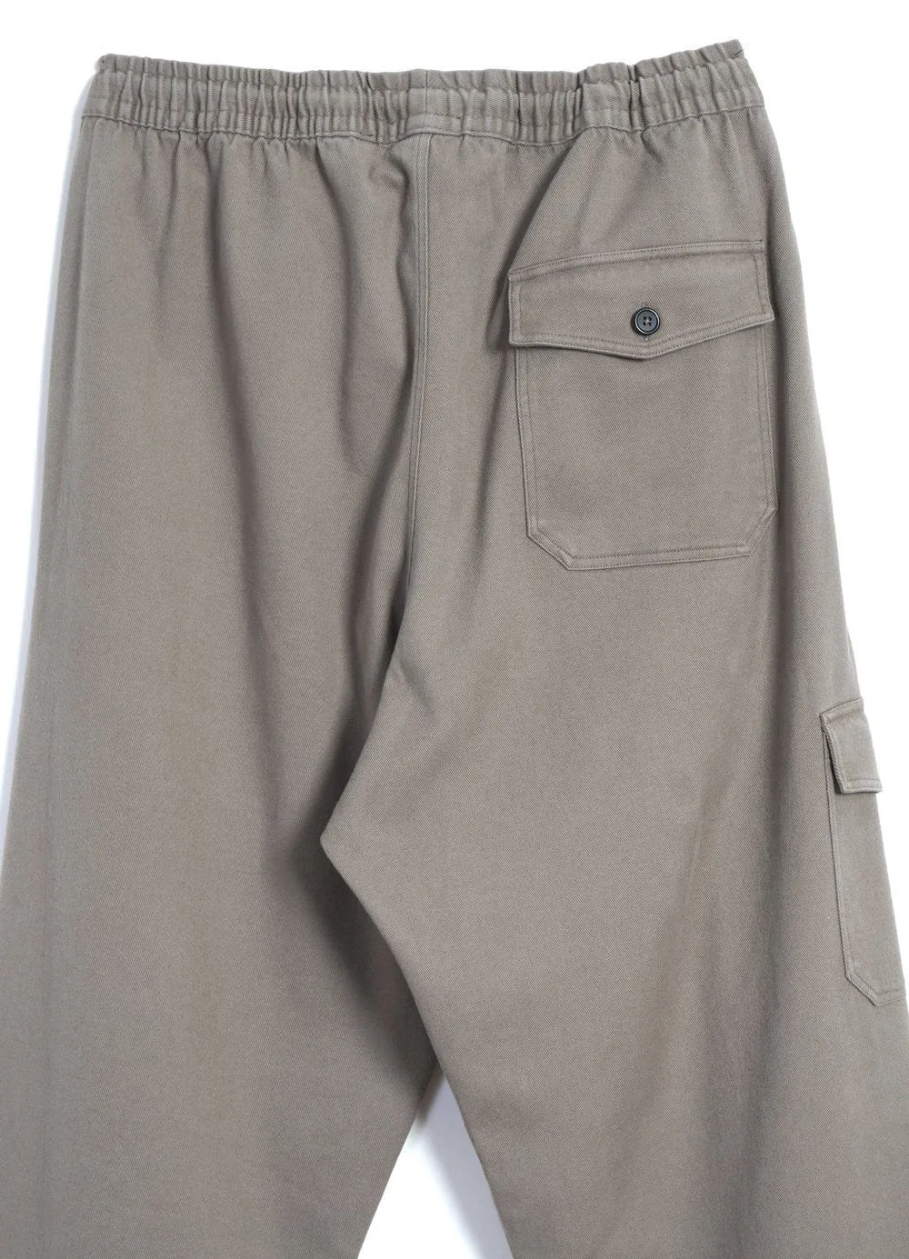 JIMMY | Casual Cargo Drawstring Pants | Light Grey