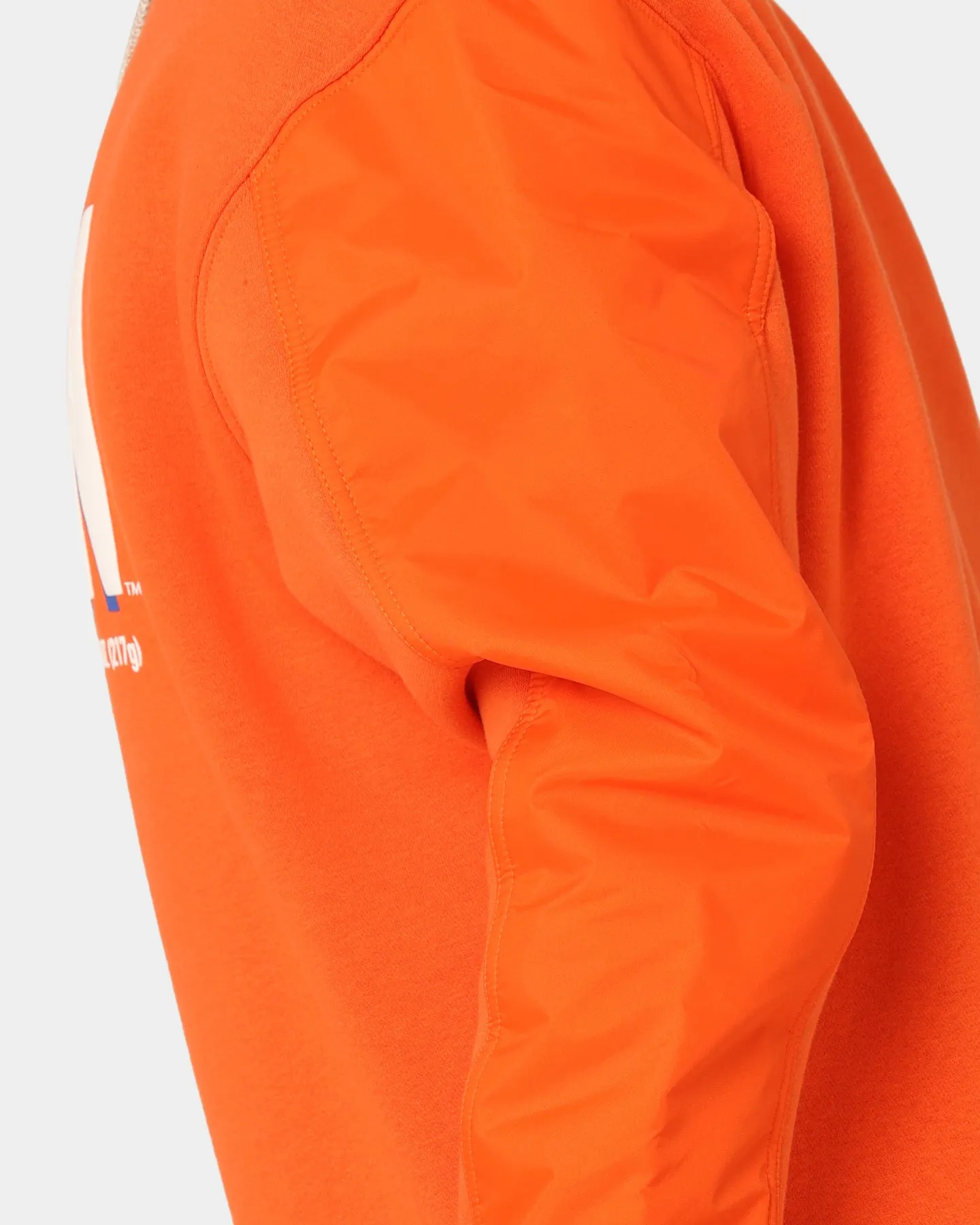 Jordan Flight MVP Graphic Fleece Crewneck Rush Orange/White