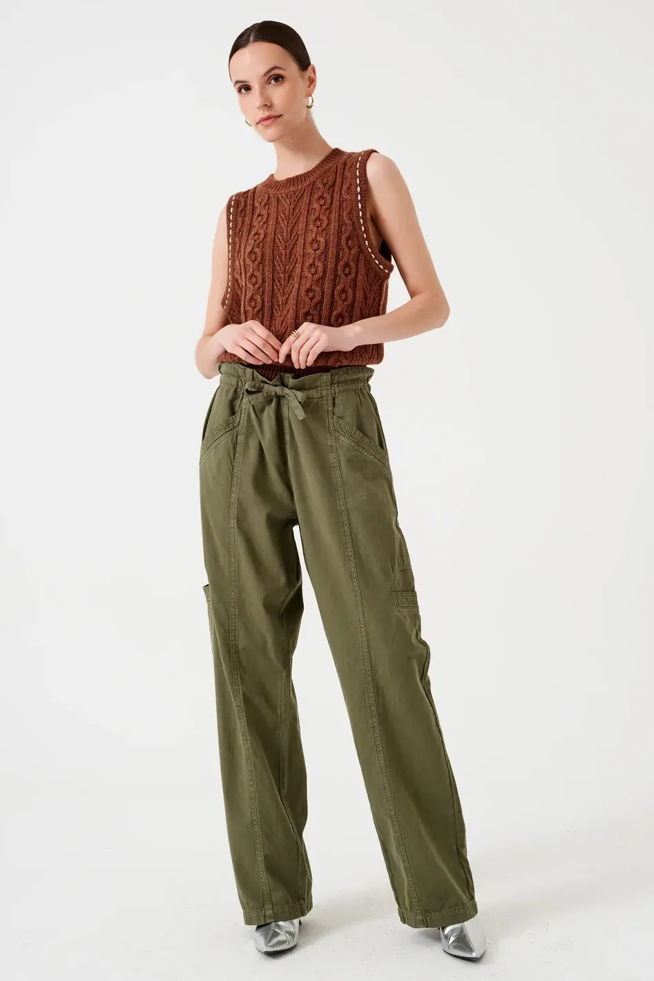 Juno Pant in Khaki