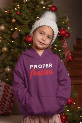 KIDS - Proper Festive Hoodie