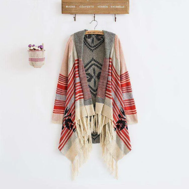 Knit Vintage Poncho