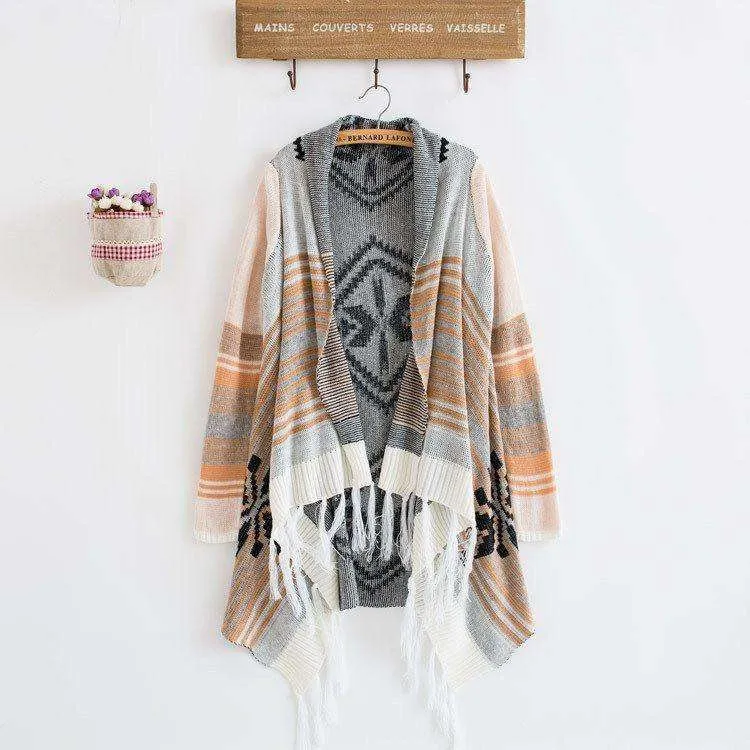 Knit Vintage Poncho