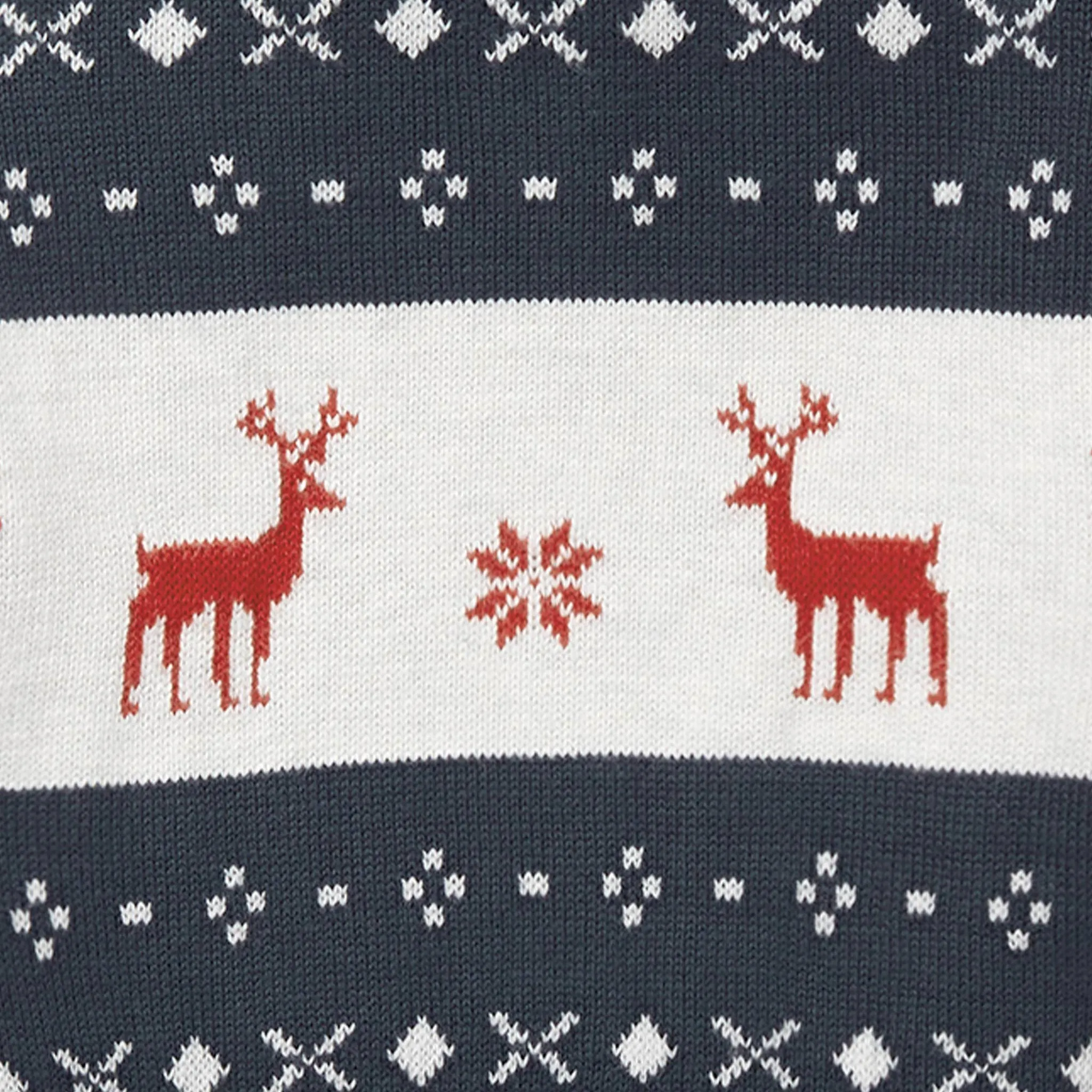 Knitted Reindeer Jumper & Joggers Outfit