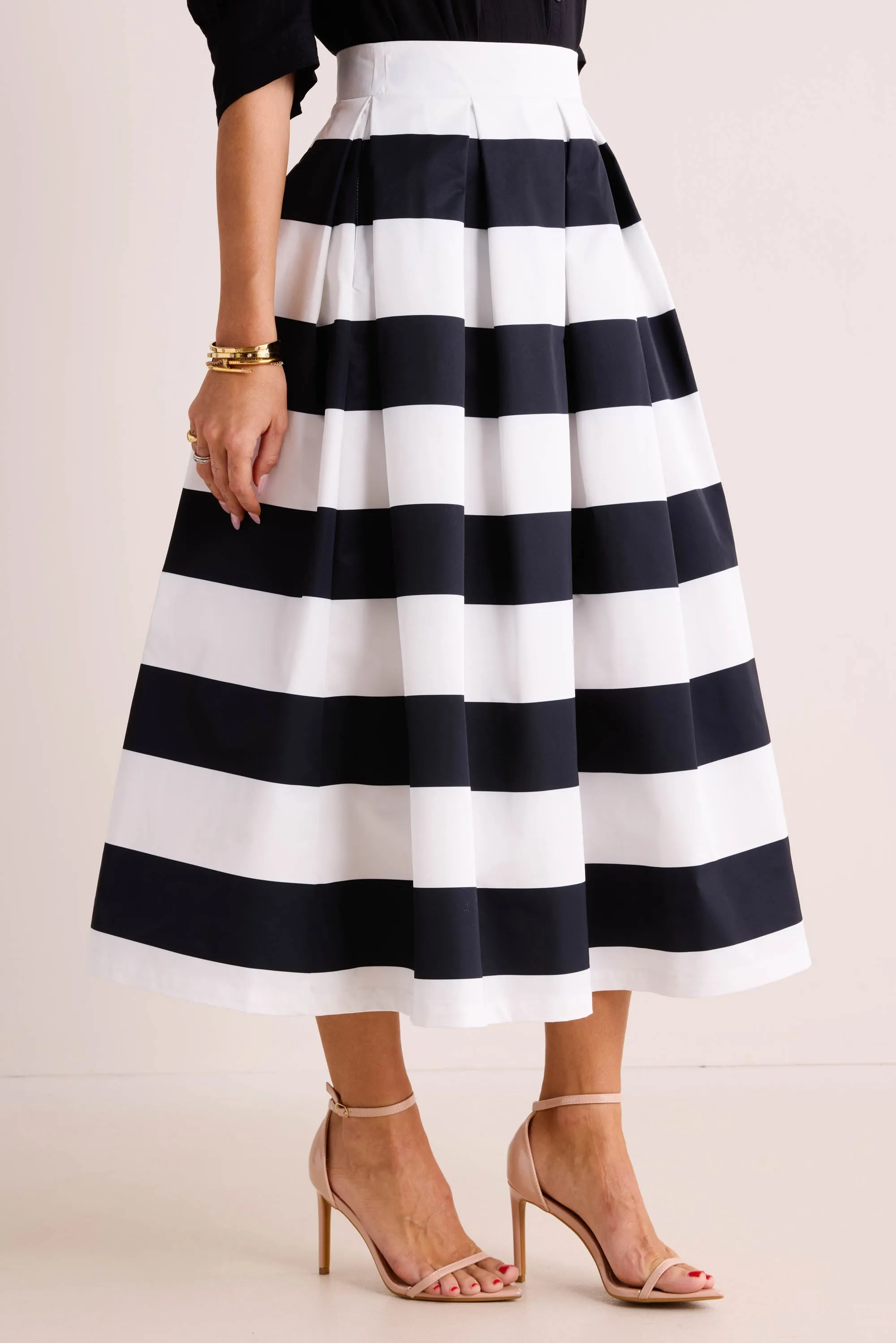 Larissa Skirt- White/Black