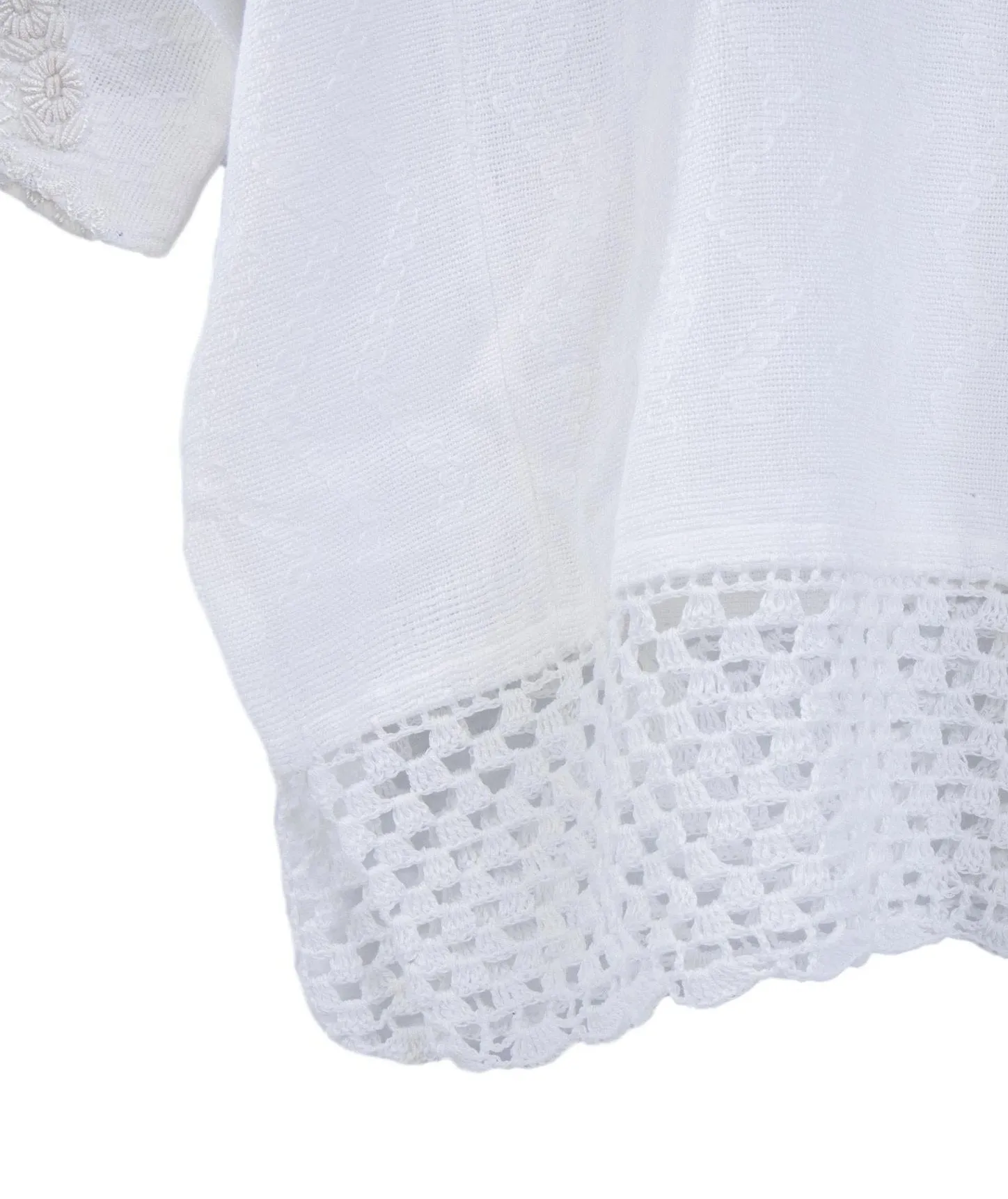 Leonore Guatemalan Blouse - White