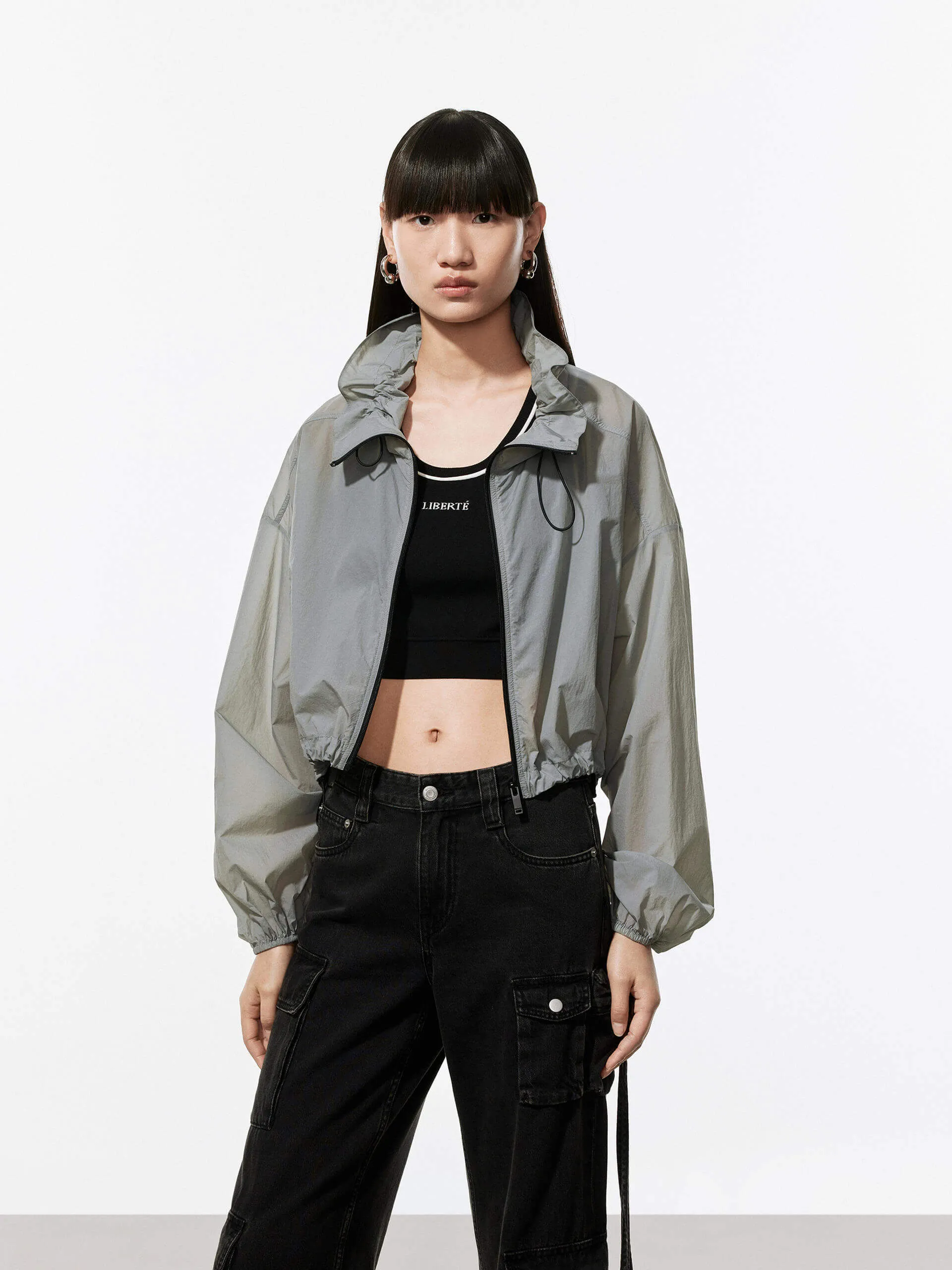 Lightweight Cropped Jacket