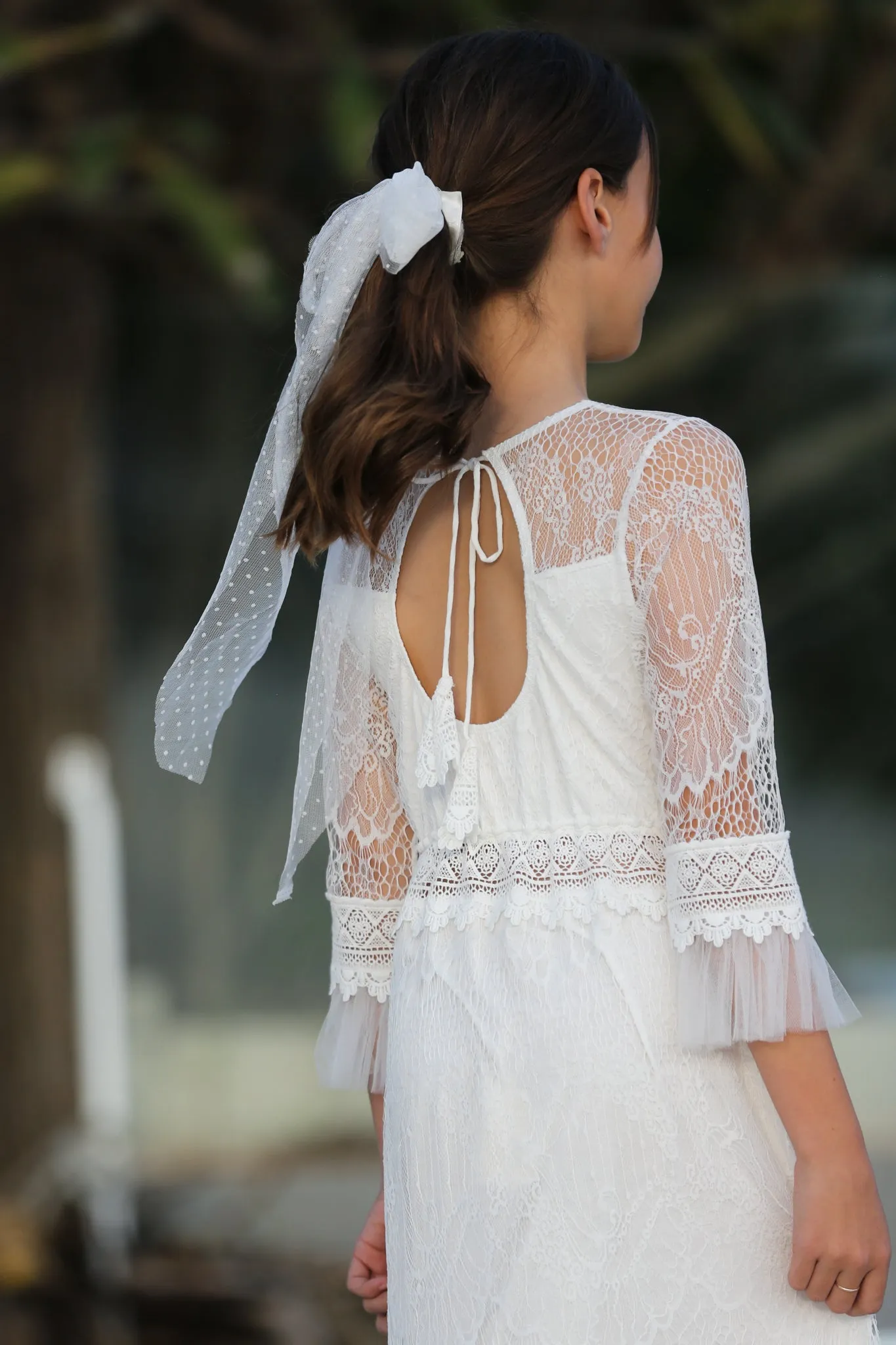 Lily Lace Communion Dress