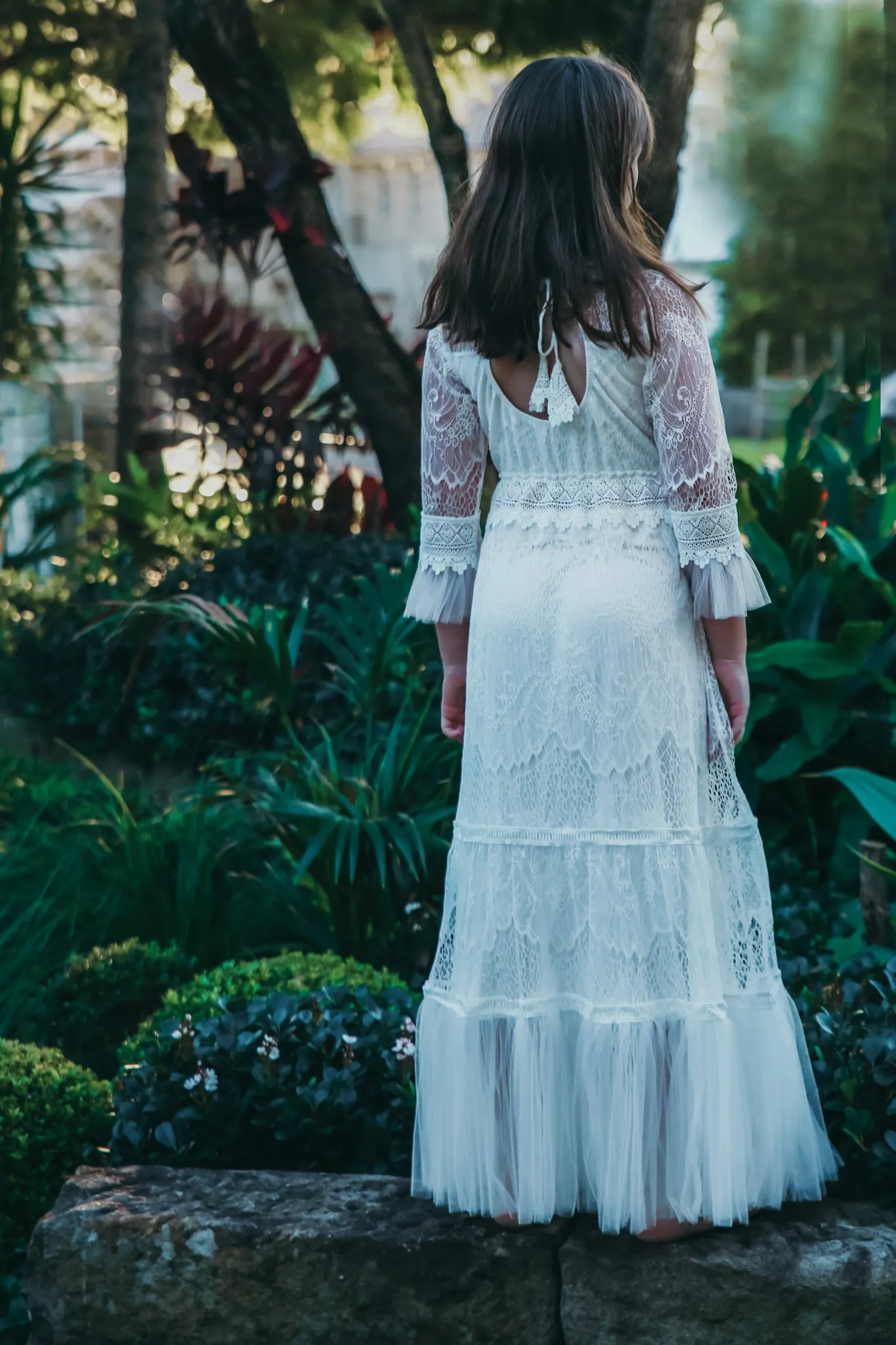 Lily Lace Communion Dress