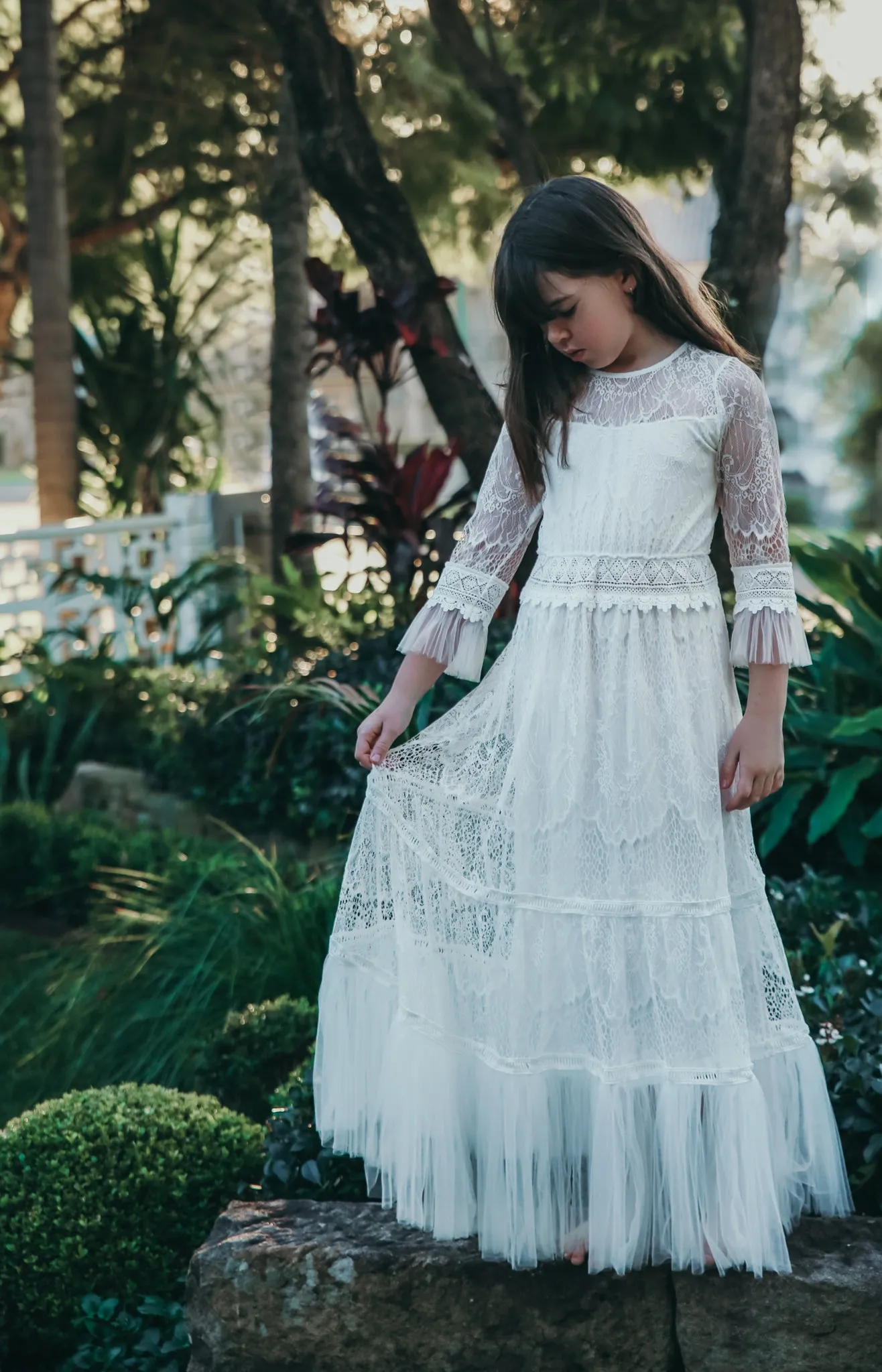 Lily Lace Communion Dress