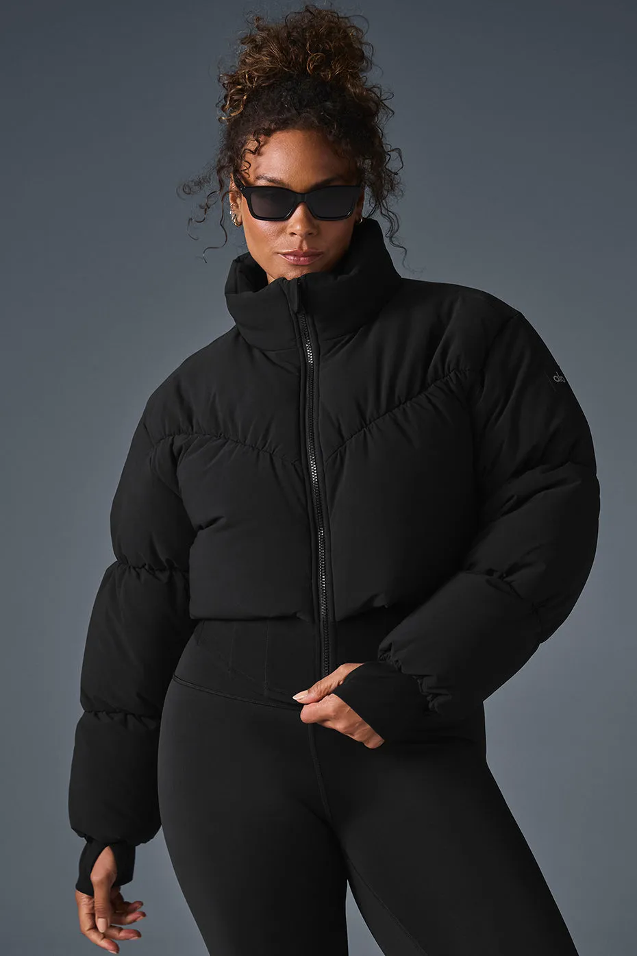 Main Act Corset Puffer - Black