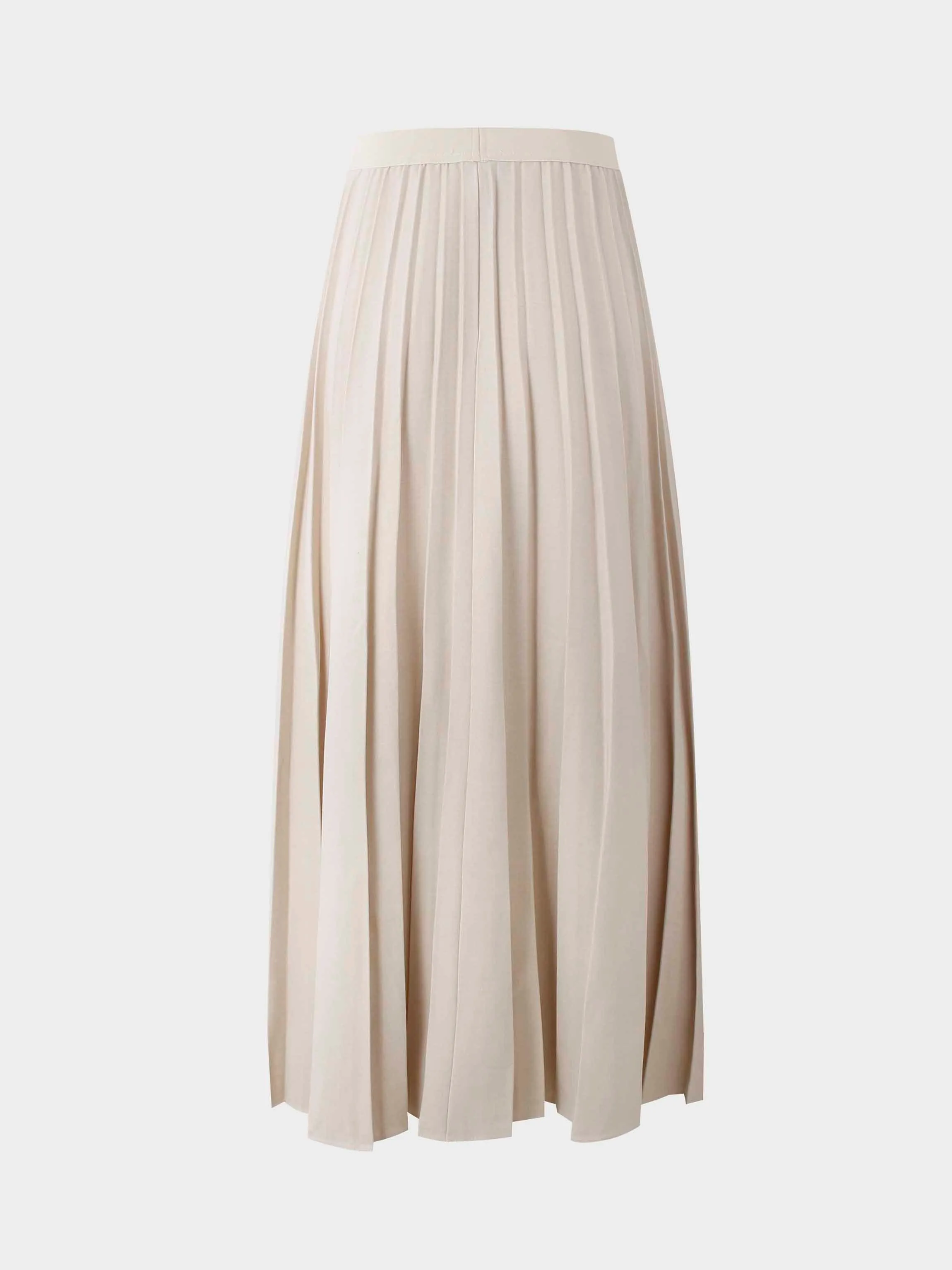 Marni Pleated Skirt-Ivory