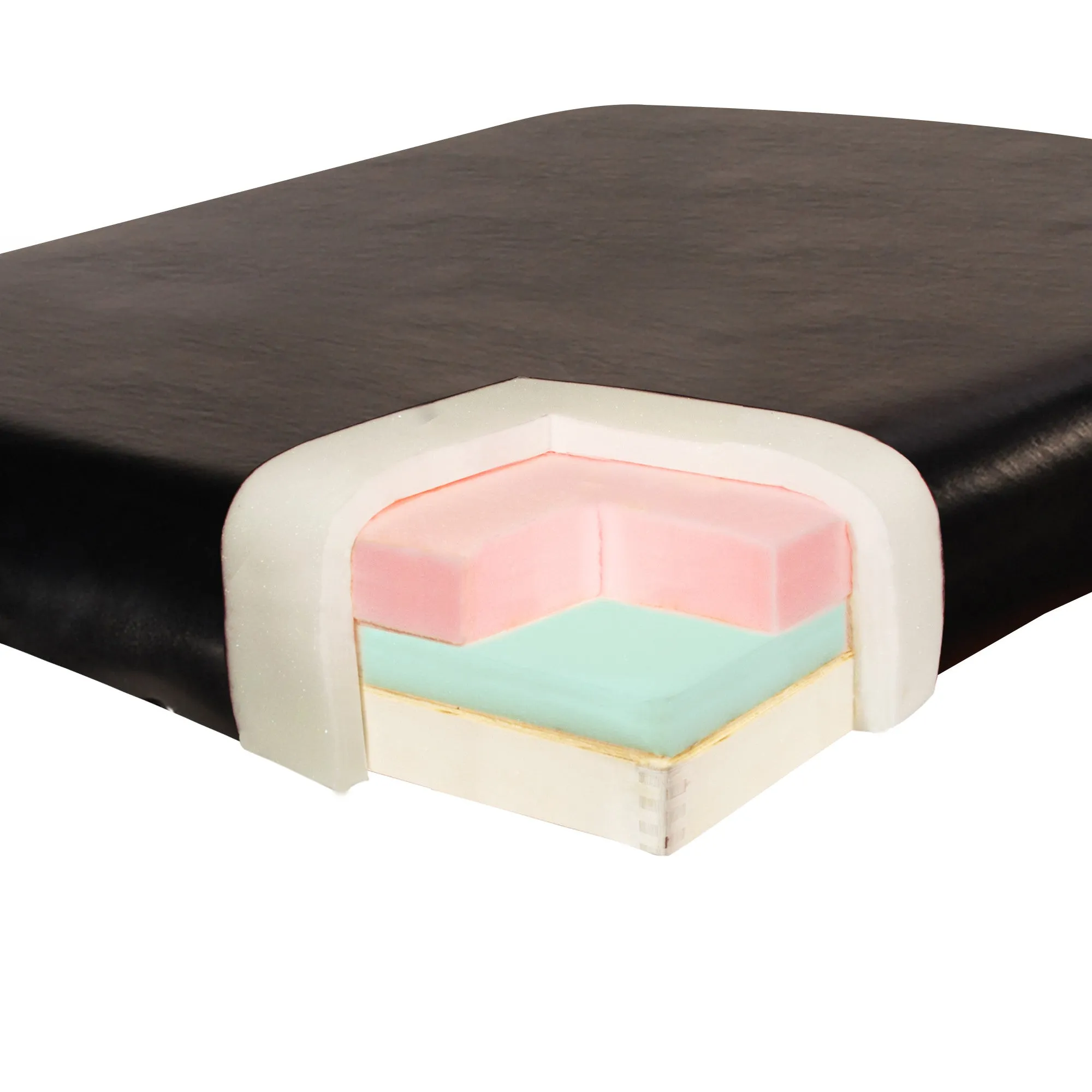 Master Massage 30" STRATOMASTER™ Portable Massage Table Package with NanoSkin™ (Black Color)