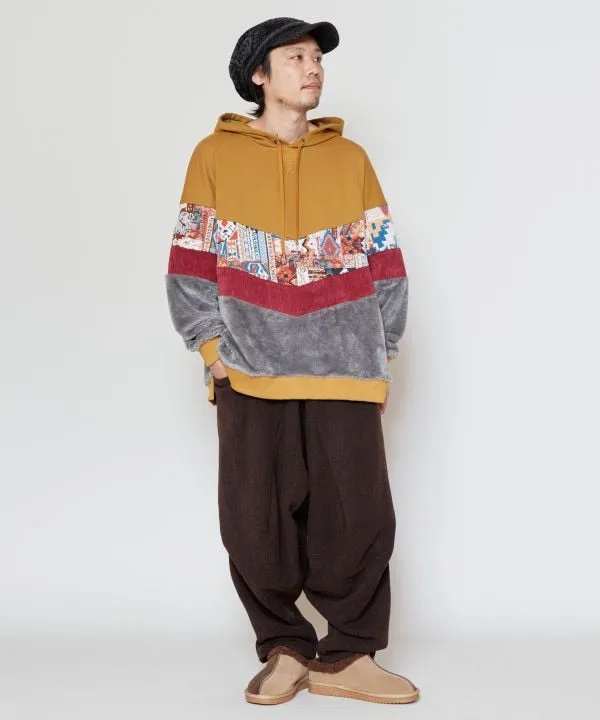 Men's Patchwork Hoodie