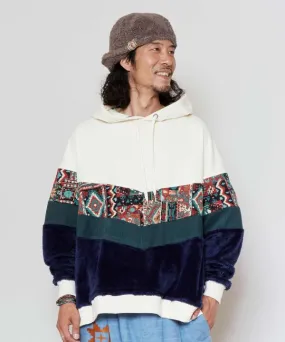 Men's Patchwork Hoodie