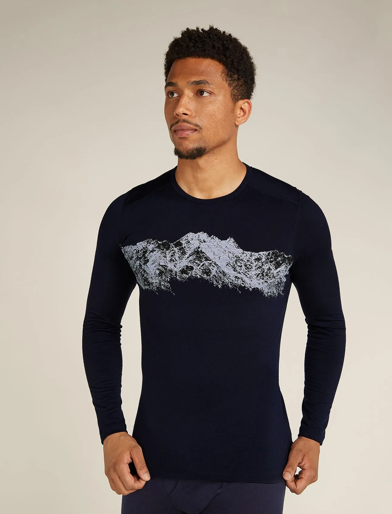 Merino 200 Oasis Long Sleeve Crewe Thermal Top Remarkables (Men's)