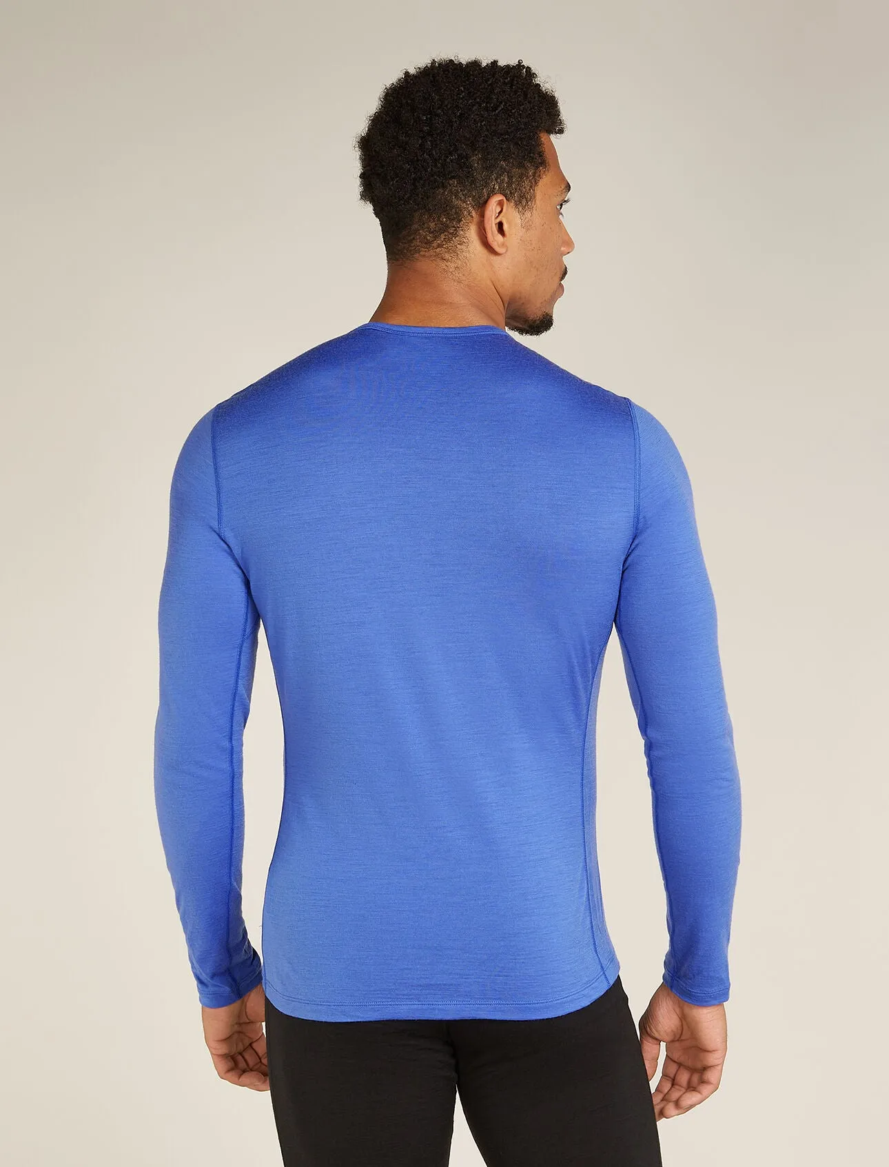 Merino 200 Oasis Long Sleeve Crewe Thermal Top Ruapehu Round (Men's)