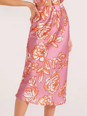 Minkpink Mandevilla Bias Midi Skirt