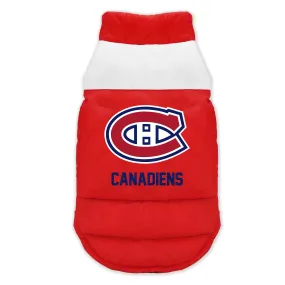 Montreal Canadiens Pet Parka Puff Vest