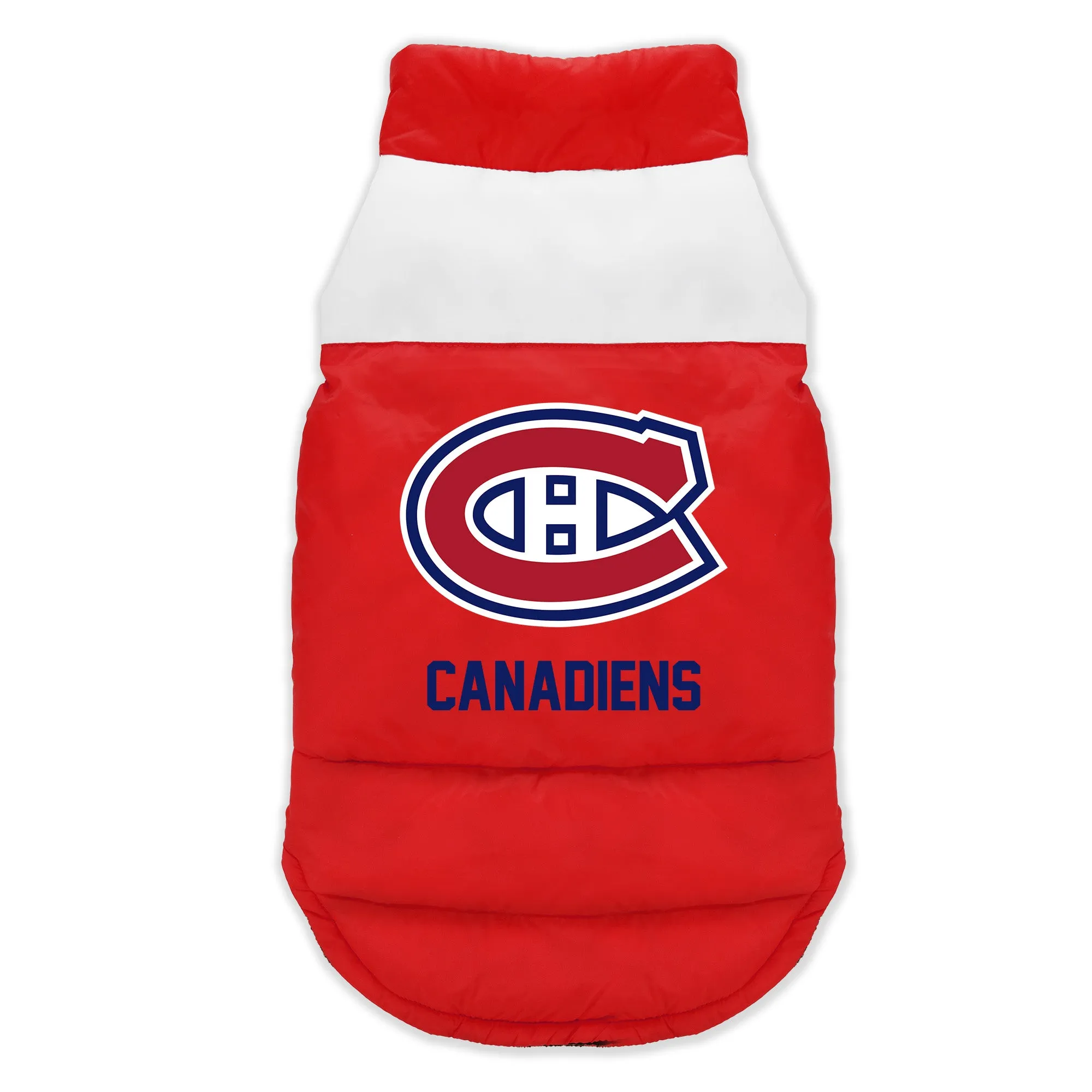 Montreal Canadiens Pet Parka Puff Vest