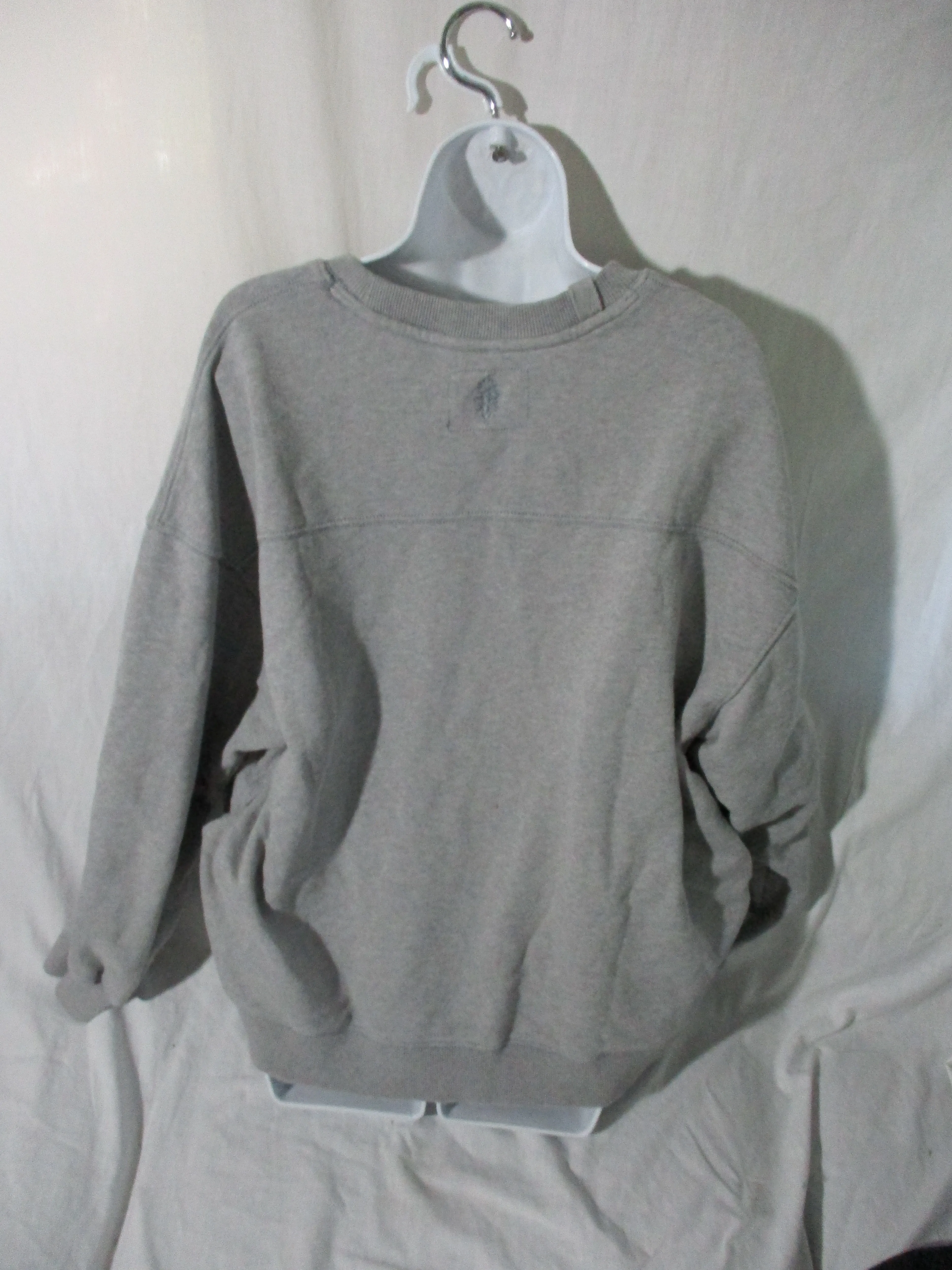 NEW FREE PEOPLE FP MOVEMENT PLAYBOOK TUNIC SWEATSHIRT M GRAY GREY