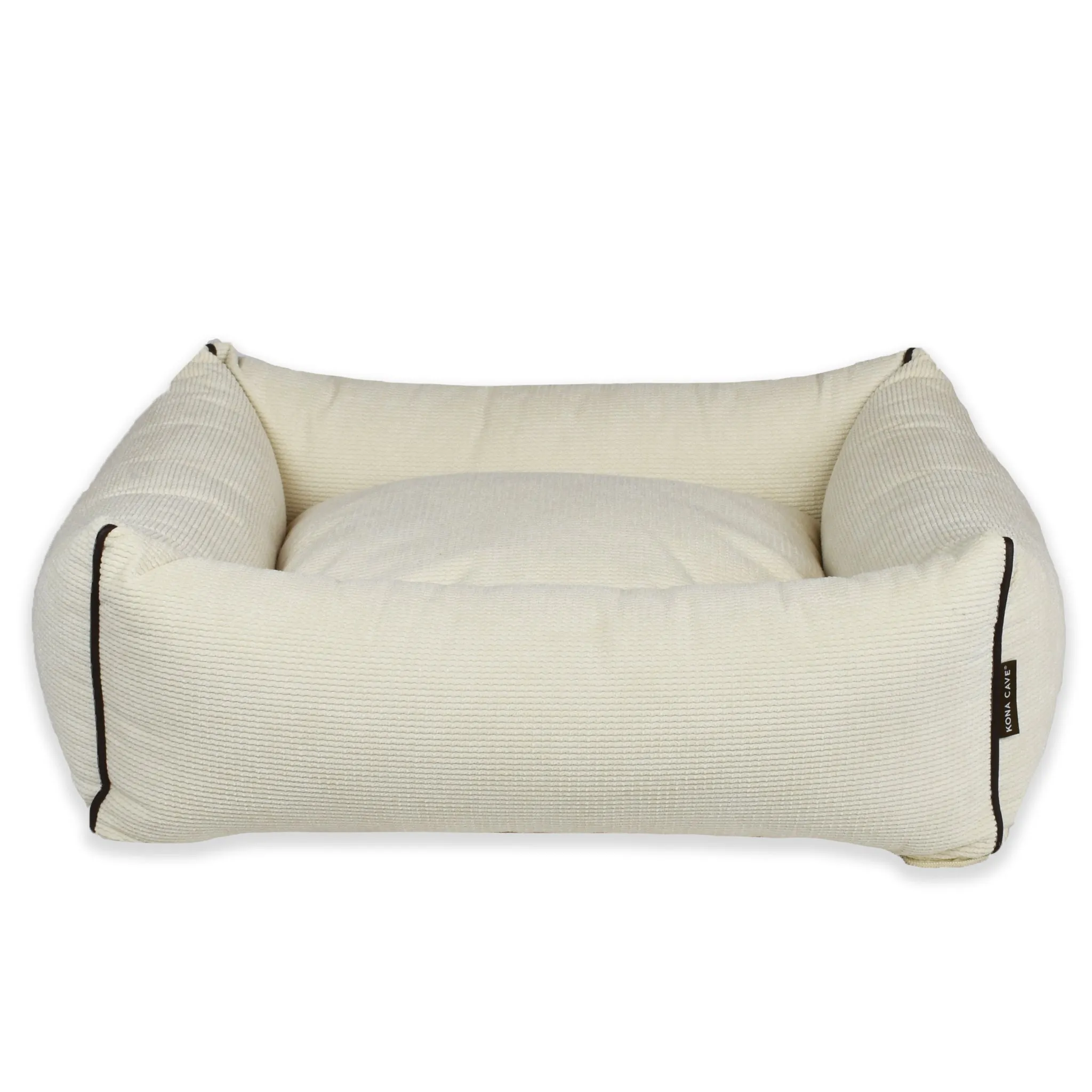 New! Snuggle Cave Bed - Modern Corduroy - Cream