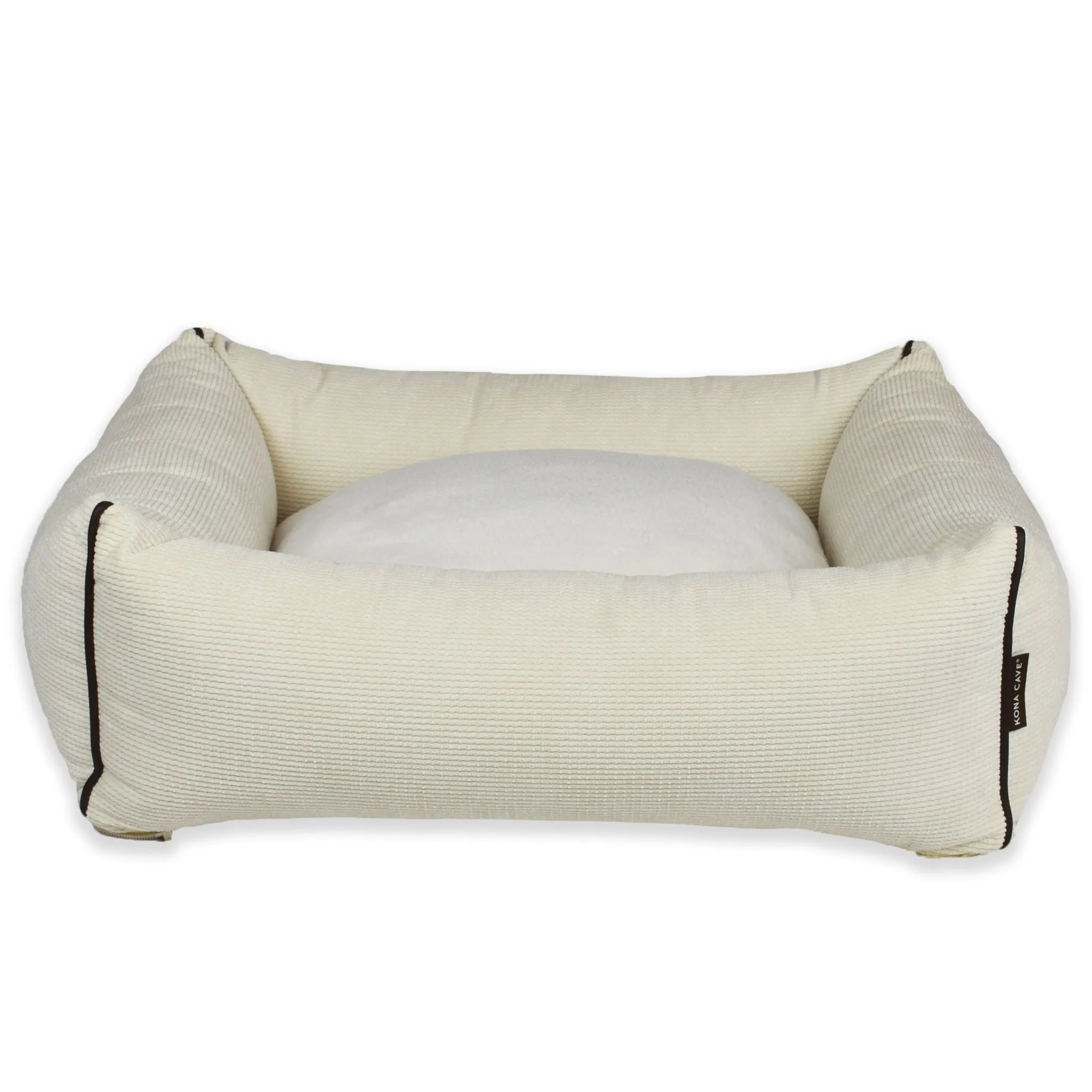 New! Snuggle Cave Bed - Modern Corduroy - Cream