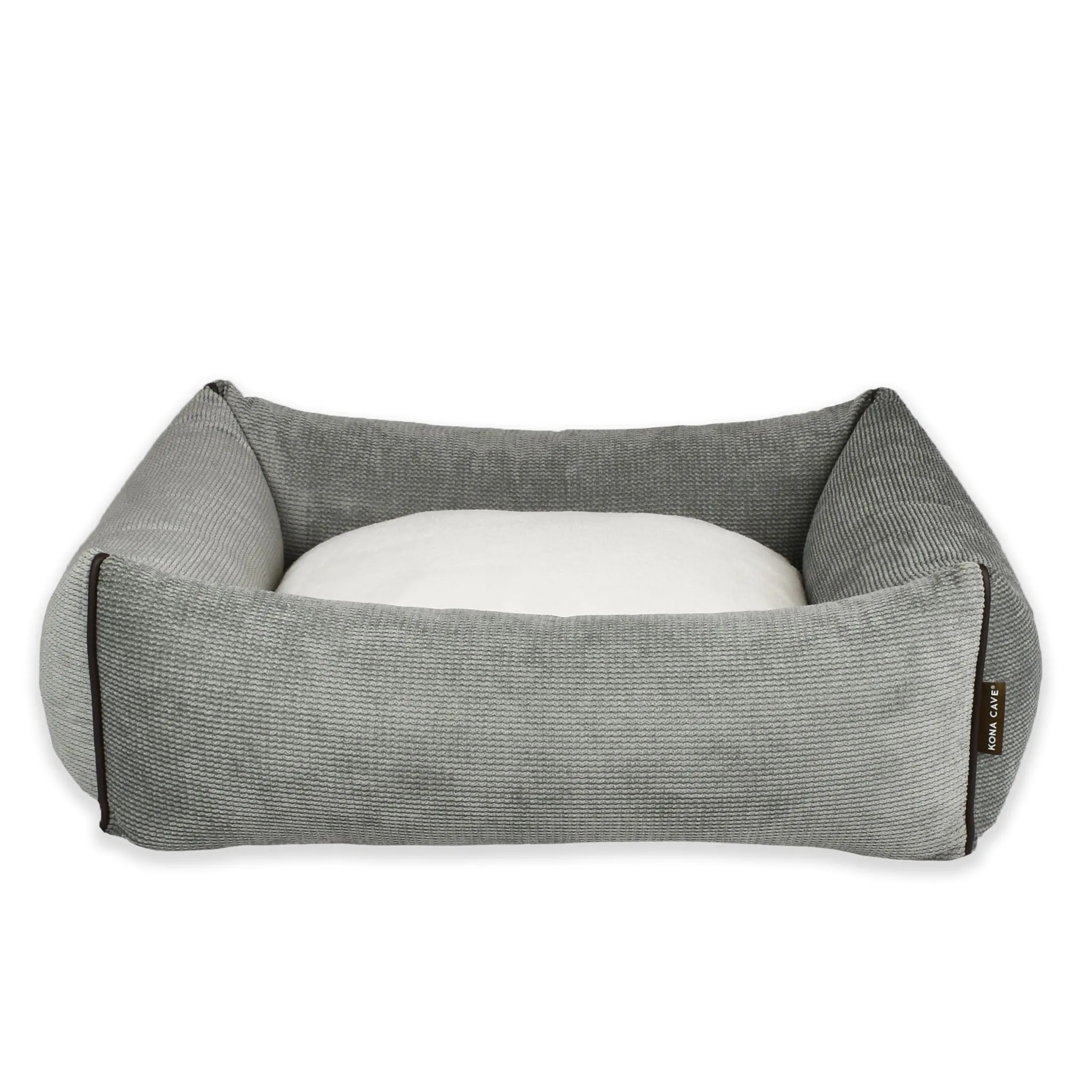 New! Snuggle Cave Bed - Modern Corduroy - Grey