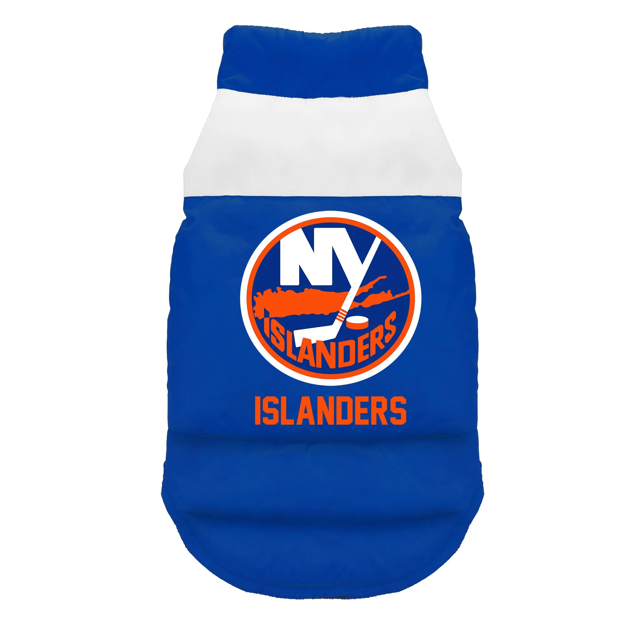 New York Islanders Pet Parka Puff Vest