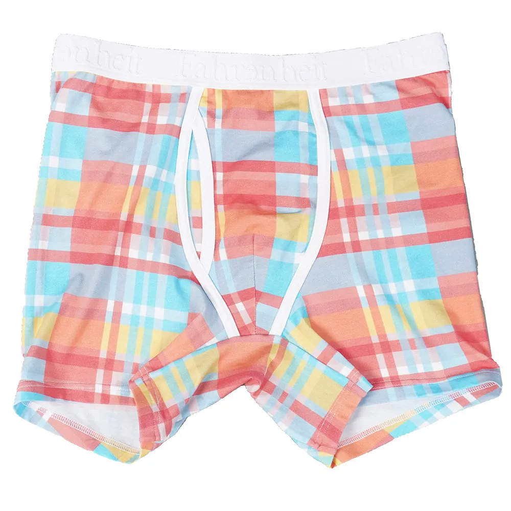 Newman Boxer Brief | Summer Plaid