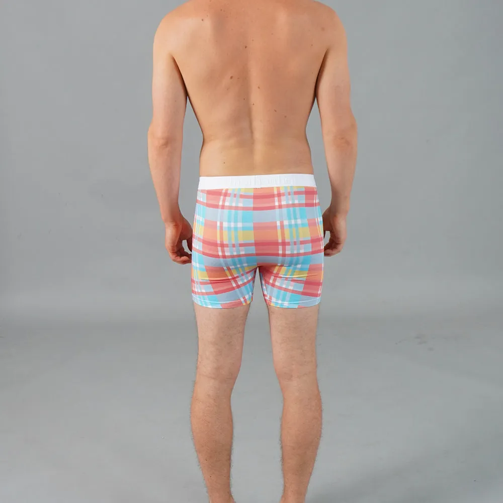 Newman Boxer Brief | Summer Plaid