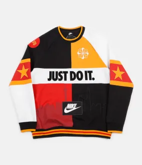 Nike Shanghai Crewneck Sweatshirt - Black / Canyon Gold / University Red / White