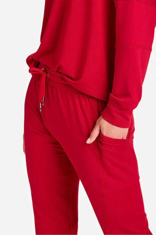 Off Duty Sweatpant Ruby