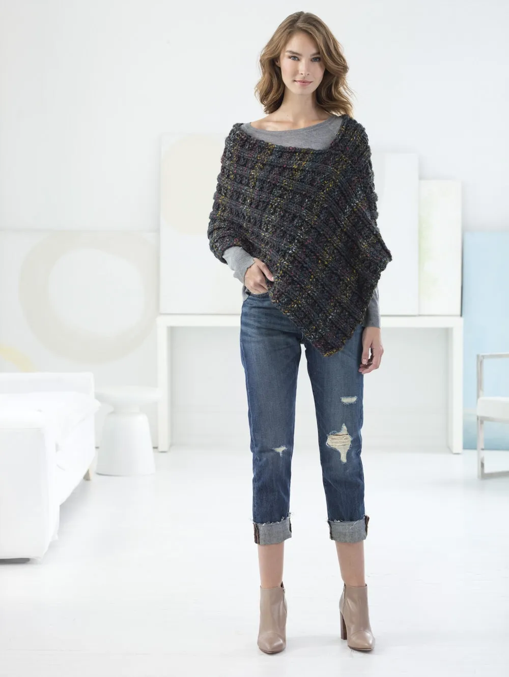 Old Bridge Poncho (Knit)