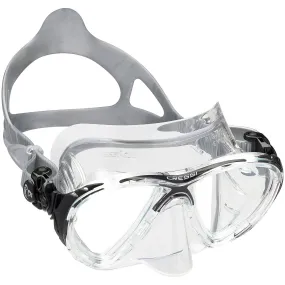 Open Box Cressi Big Eyes Evolution Crystal Adult Size Scuba Mask-Clear / Black