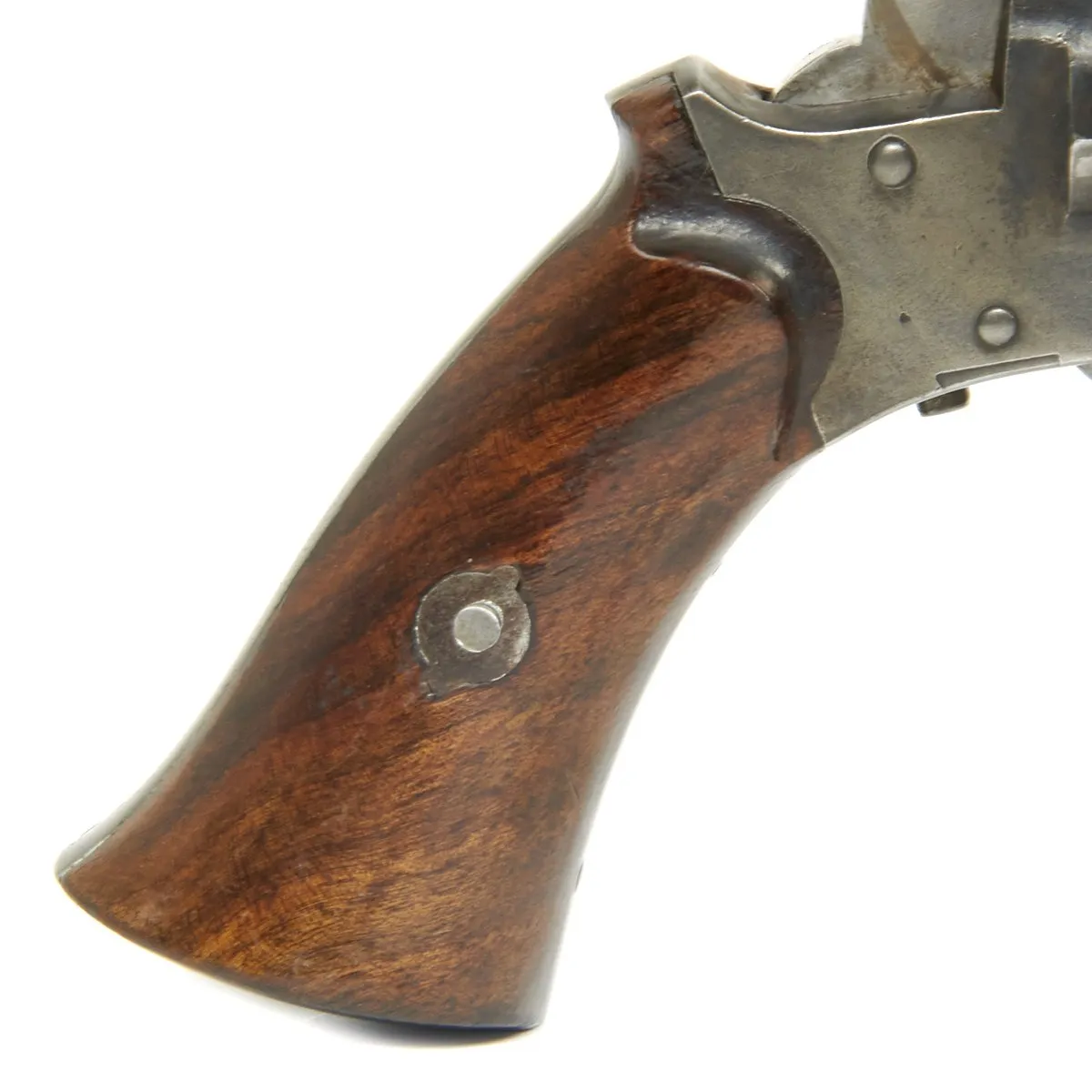 Original Belgian .32 Rimfire Open Top Pocket Revolver Circa 1870 - Liège Proofed