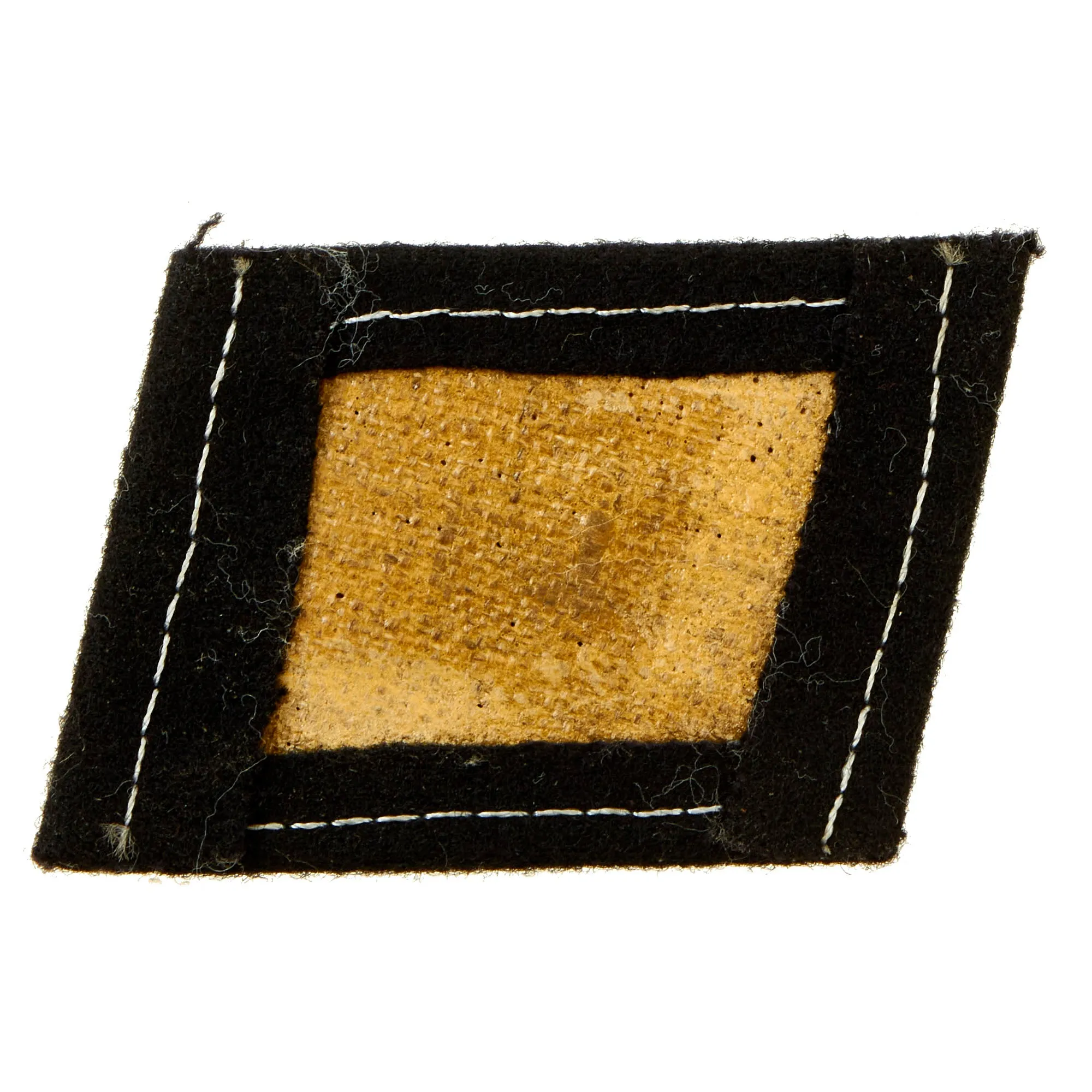 Original German WWII Croatian 13th Waffen SS Mountain Division "Handschar" Collar Tab with Croatian Vol. Sleeve Shield - Unissued