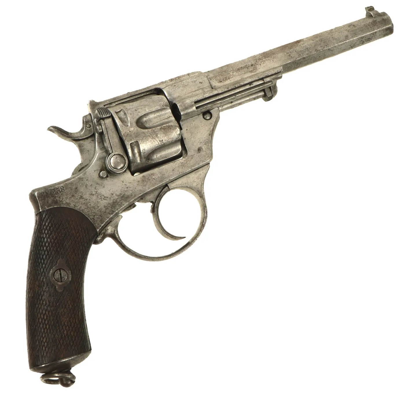 Original Italian Model 1874 Army Revolver in 10.35mm by Glisenti of Brescia - Serial MY258