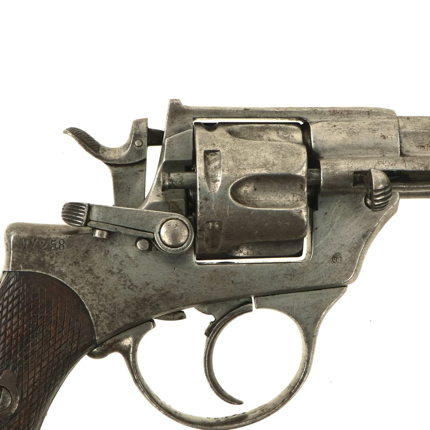 Original Italian Model 1874 Army Revolver in 10.35mm by Glisenti of Brescia - Serial MY258