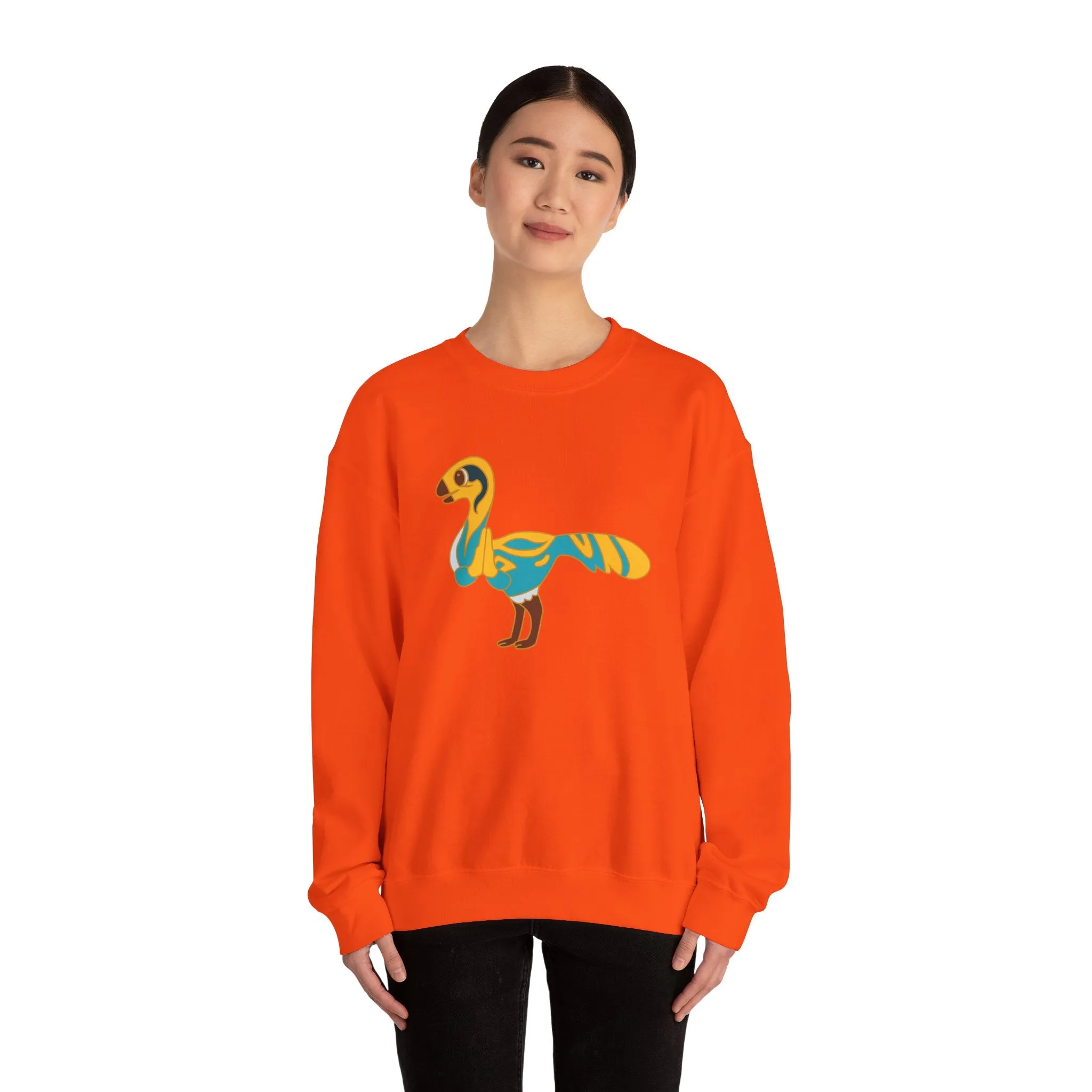 Praise Be Bernard Gallimimus - Unisex Heavy Blend™ Crewneck Sweatshirt