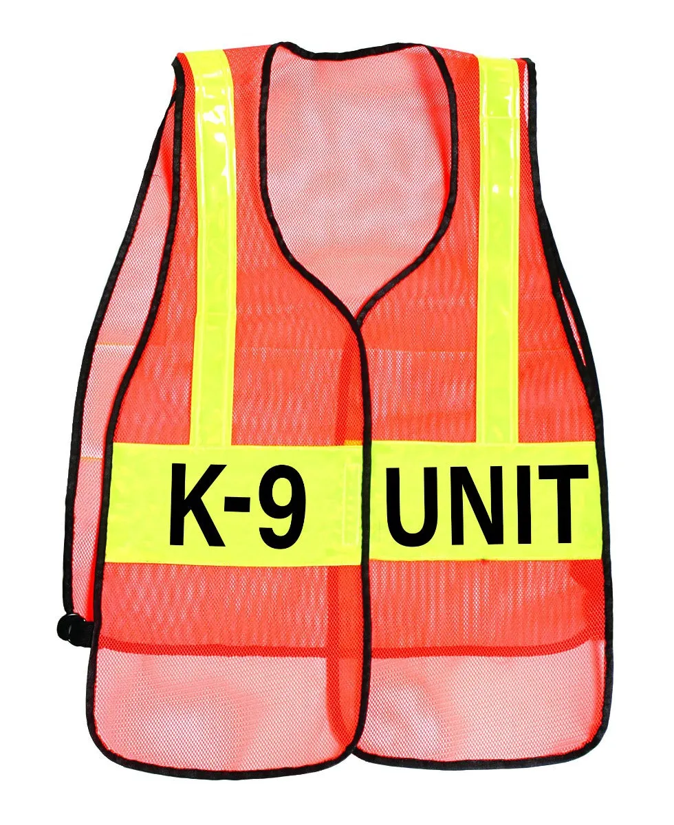 Reflective Emergency Vest (Orange)