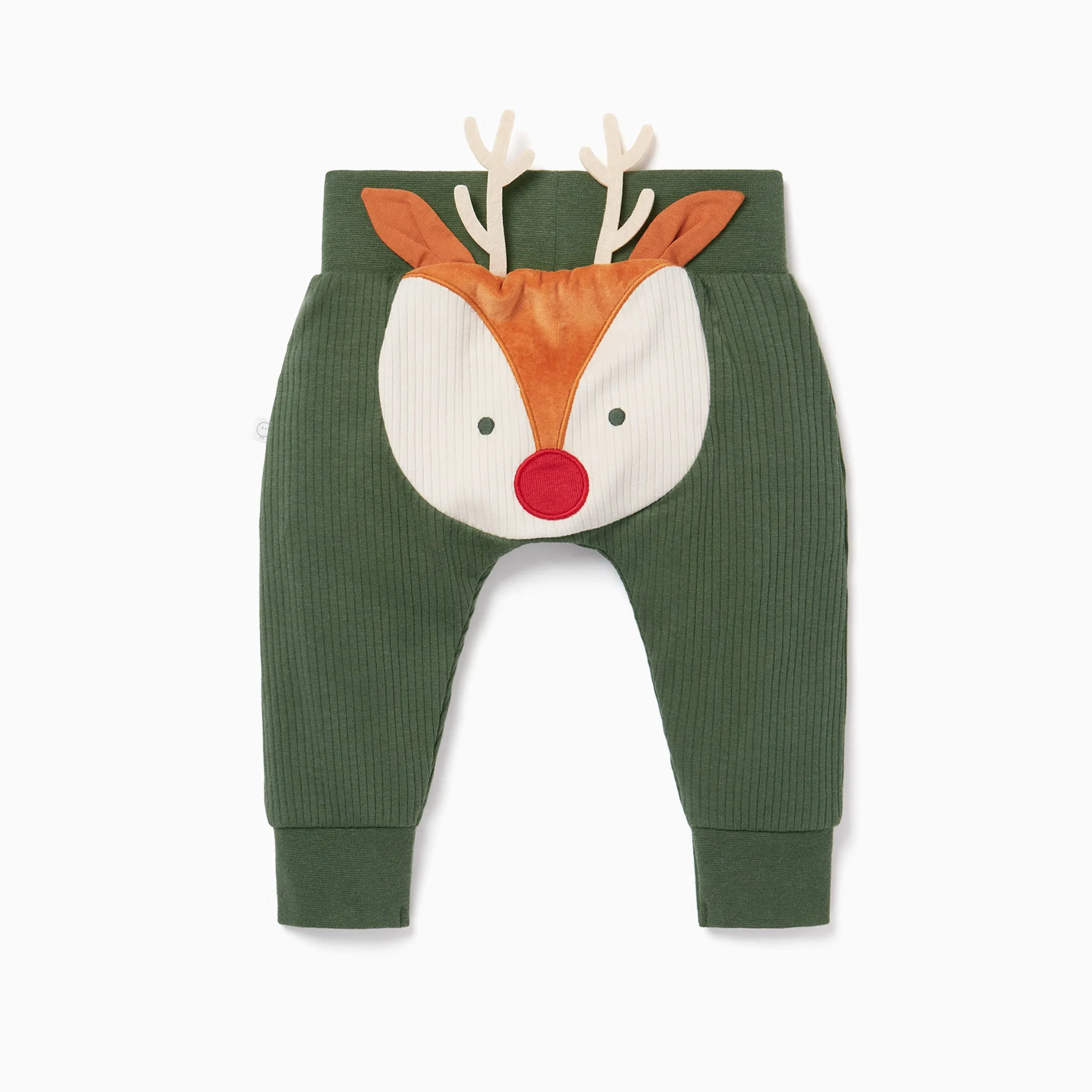 Ribbed Reindeer Joggers