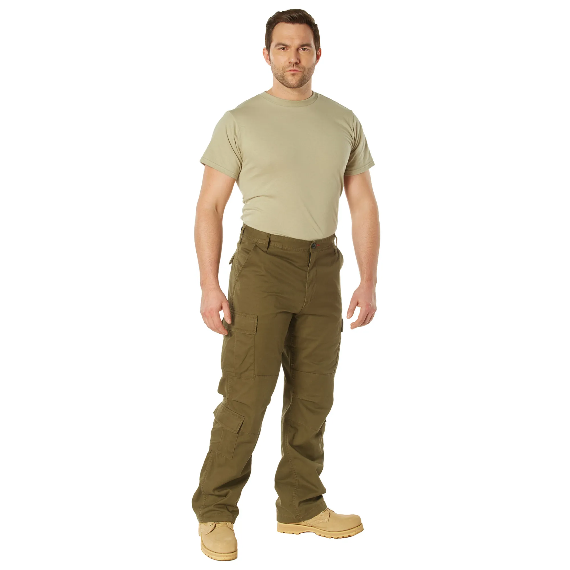 Russet Brown - Military Vintage Paratrooper Fatigues