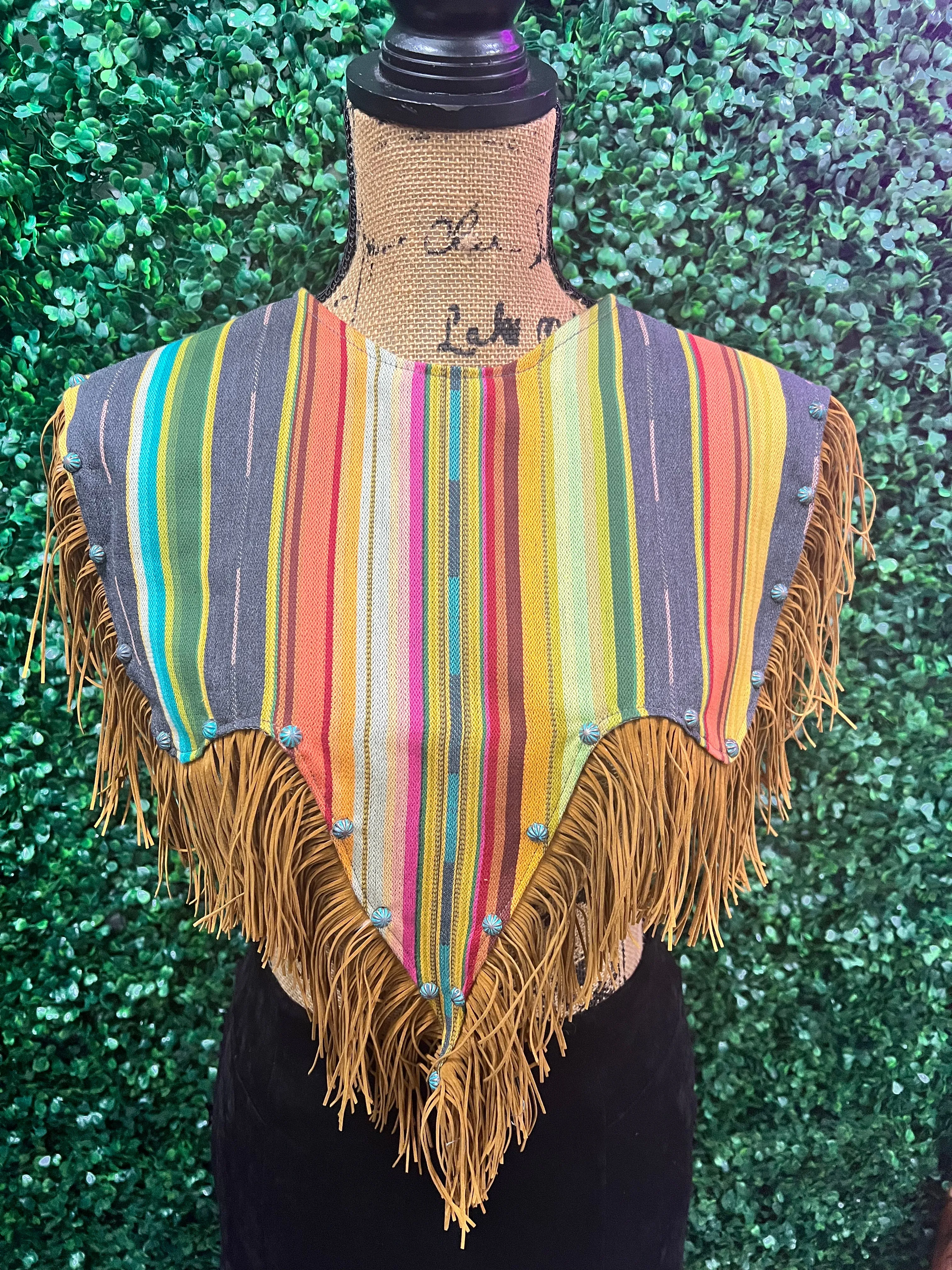 Sally Serape Poncho *FINAL SALE*