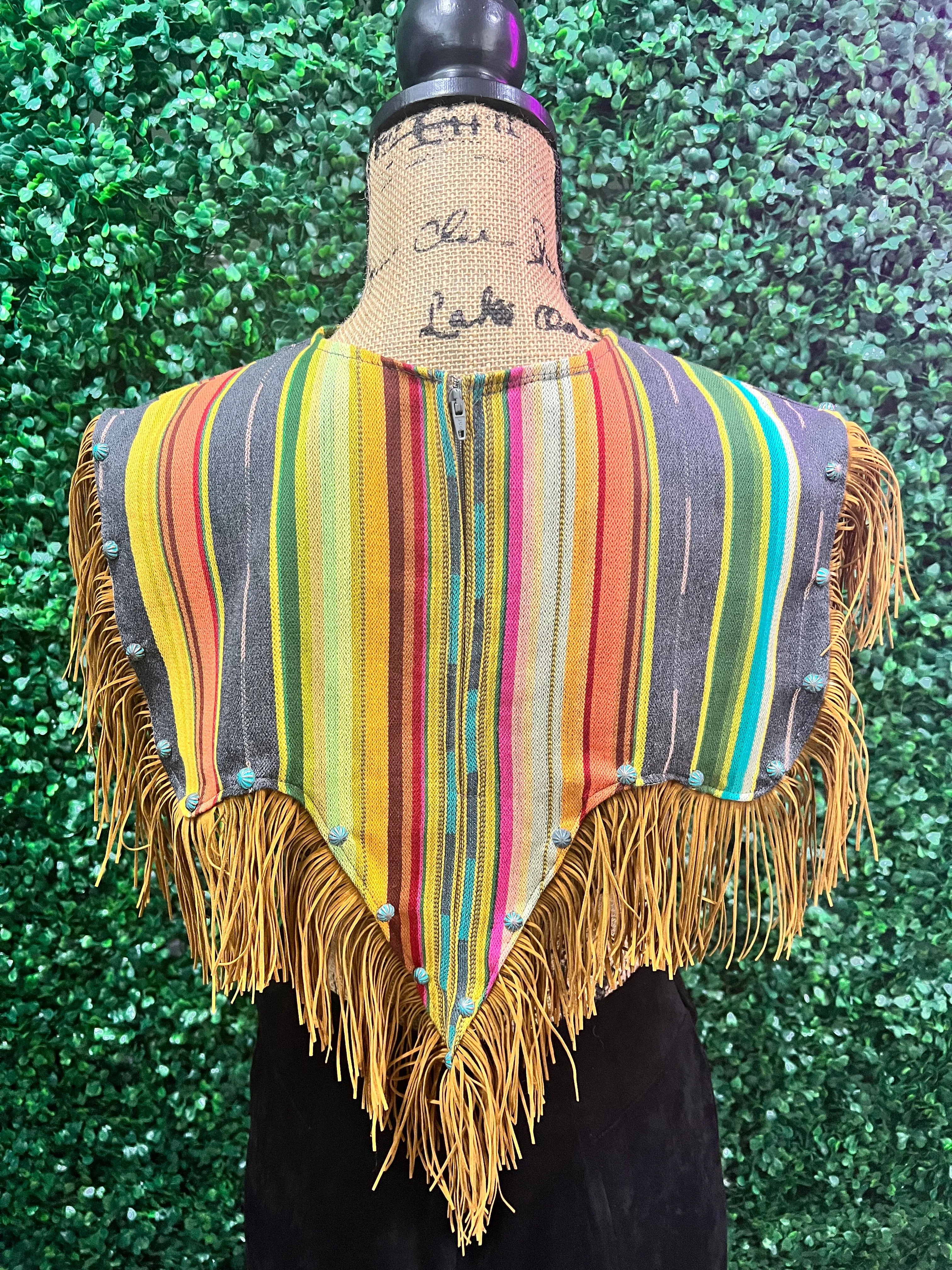 Sally Serape Poncho *FINAL SALE*