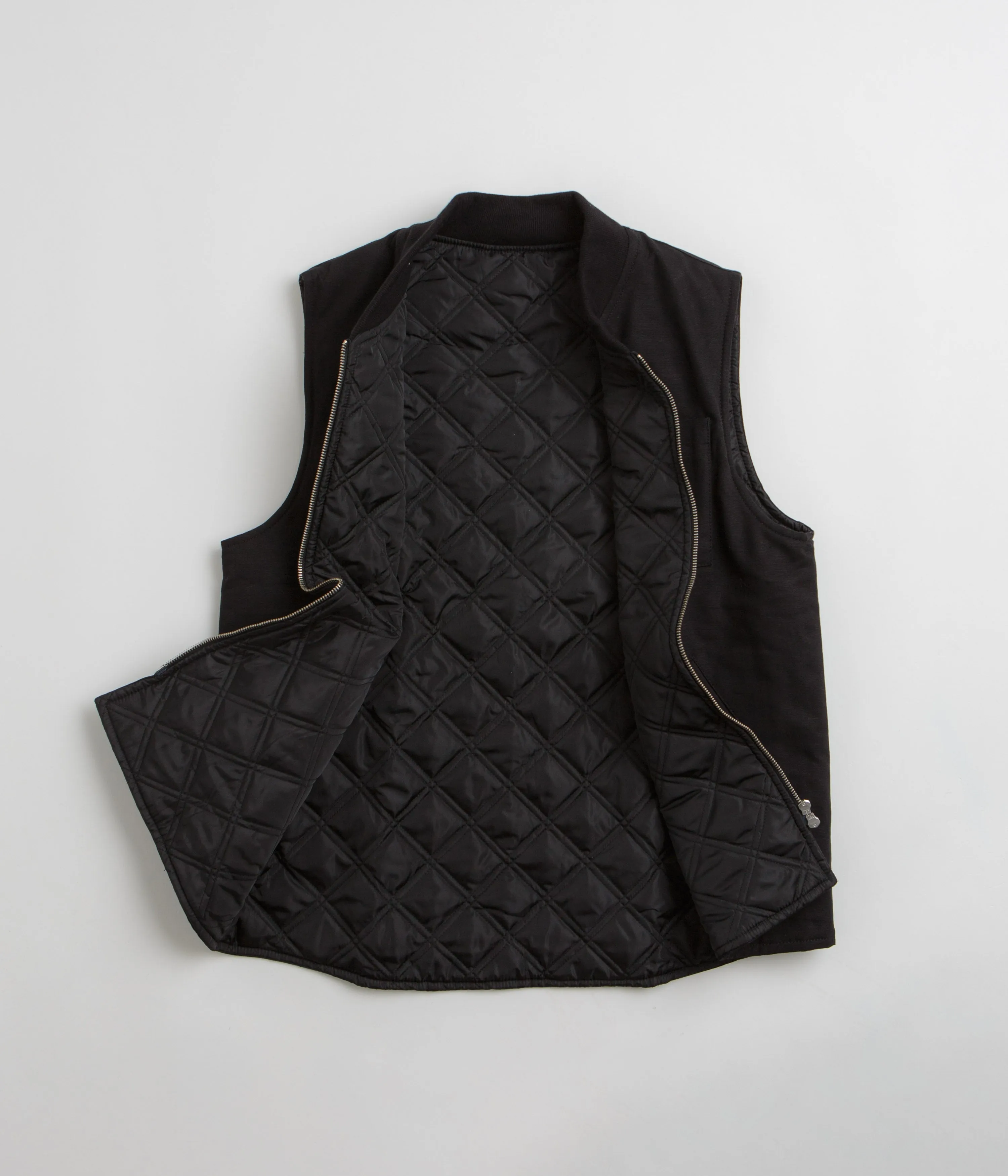 Service Works Padded Work Vest Jacket - Black